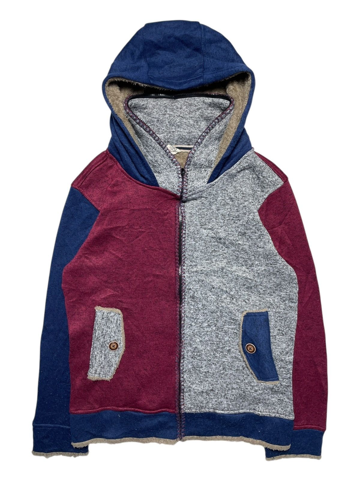 Japanese Brand 2000’s Power To The People - Alien Hooded Zip Jacket Size US L / EU 52-54 / 3 - 1 Thumbnail