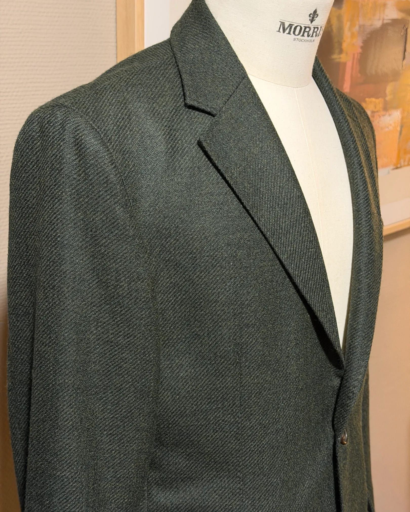 Morris Morris Heritage Blazer – Loro Piana Zelander Wool Size 50R - 4 Thumbnail
