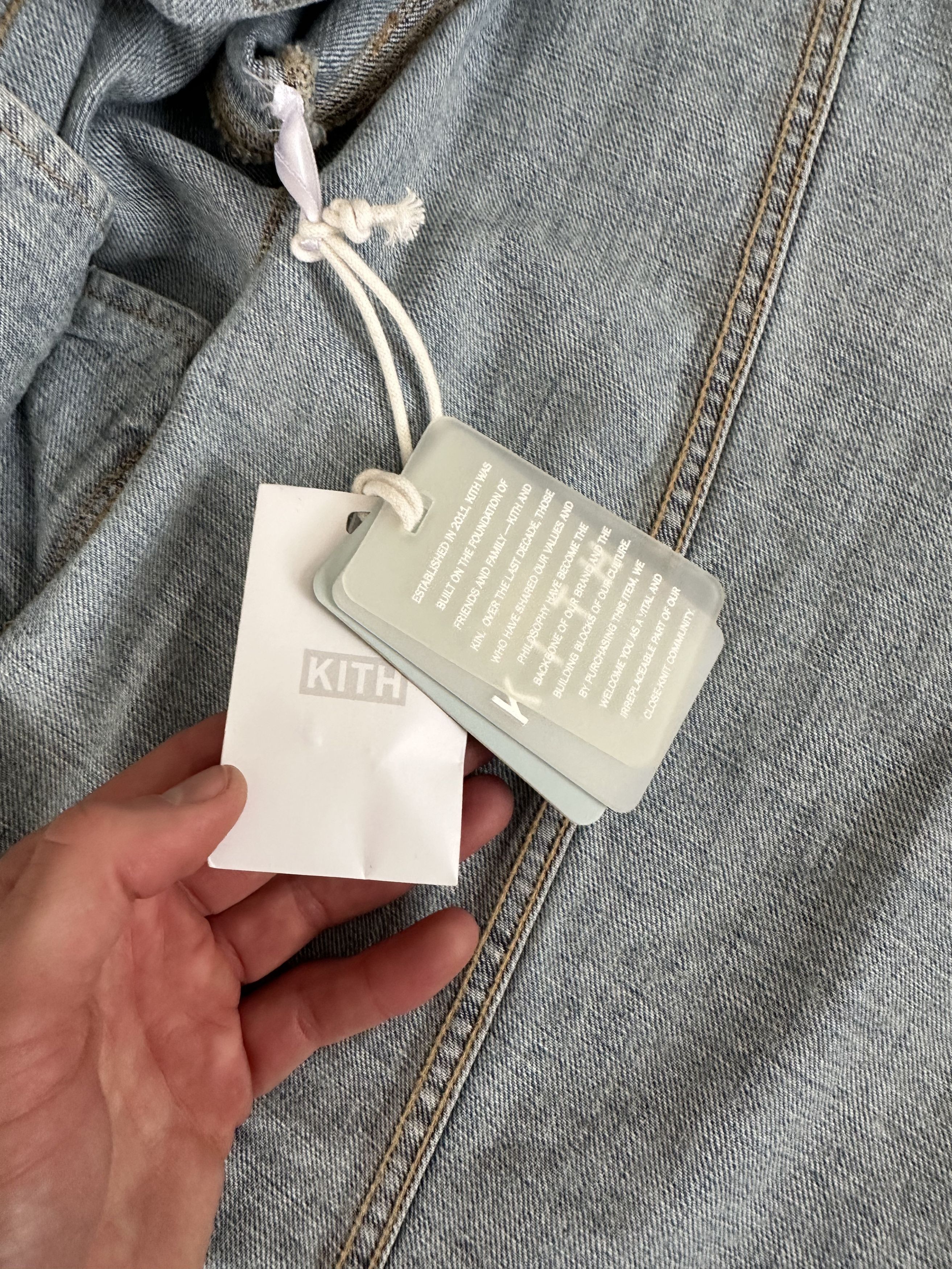 Kith Kith Laight Denim Jacket Summit Size US XL / EU 56 / 4 - 15 Thumbnail
