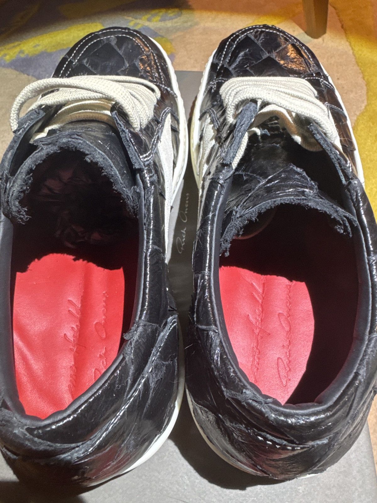 Rick Owens Rick Owens × Maxfield Pirarucu Fish Skin Vintage Sneaks 1/24 Size US 9 / EU 42 - 9 Thumbnail