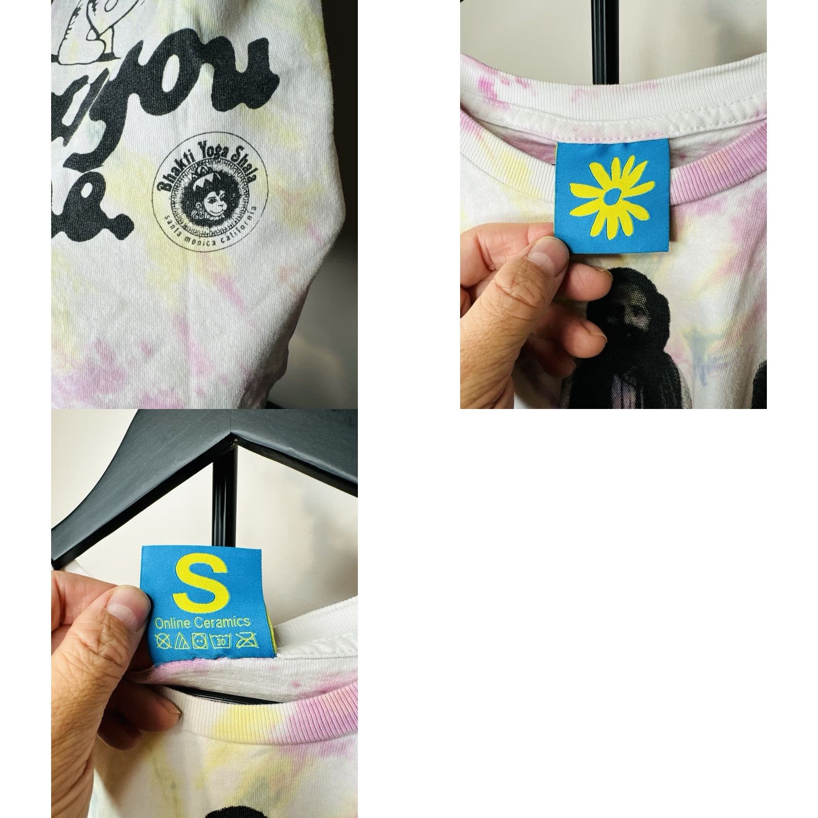 Online Ceramics Online Ceramics x Bhakti Yoga Shala Bob Marley Tie Dye Tee Size S Shirt Men Small Multicolor Hippie Retro 90s Brand: Online Ceramics Size US S / EU 44-46 / 1 - 8 Thumbnail