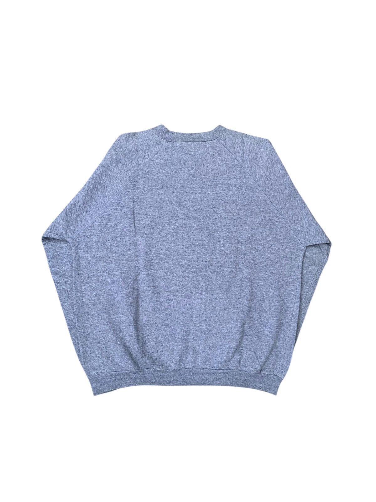 Adidas Vintage 80s Adidas Trefoil Embroidery Sweatshirt Size US L / EU 52-54 / 3 - 3 Thumbnail
