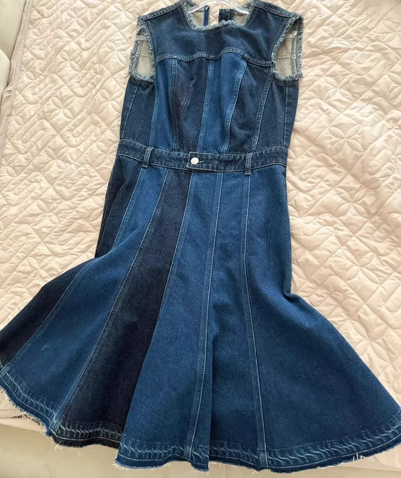 Alexander McQueen Denim Waist Dress- DMC