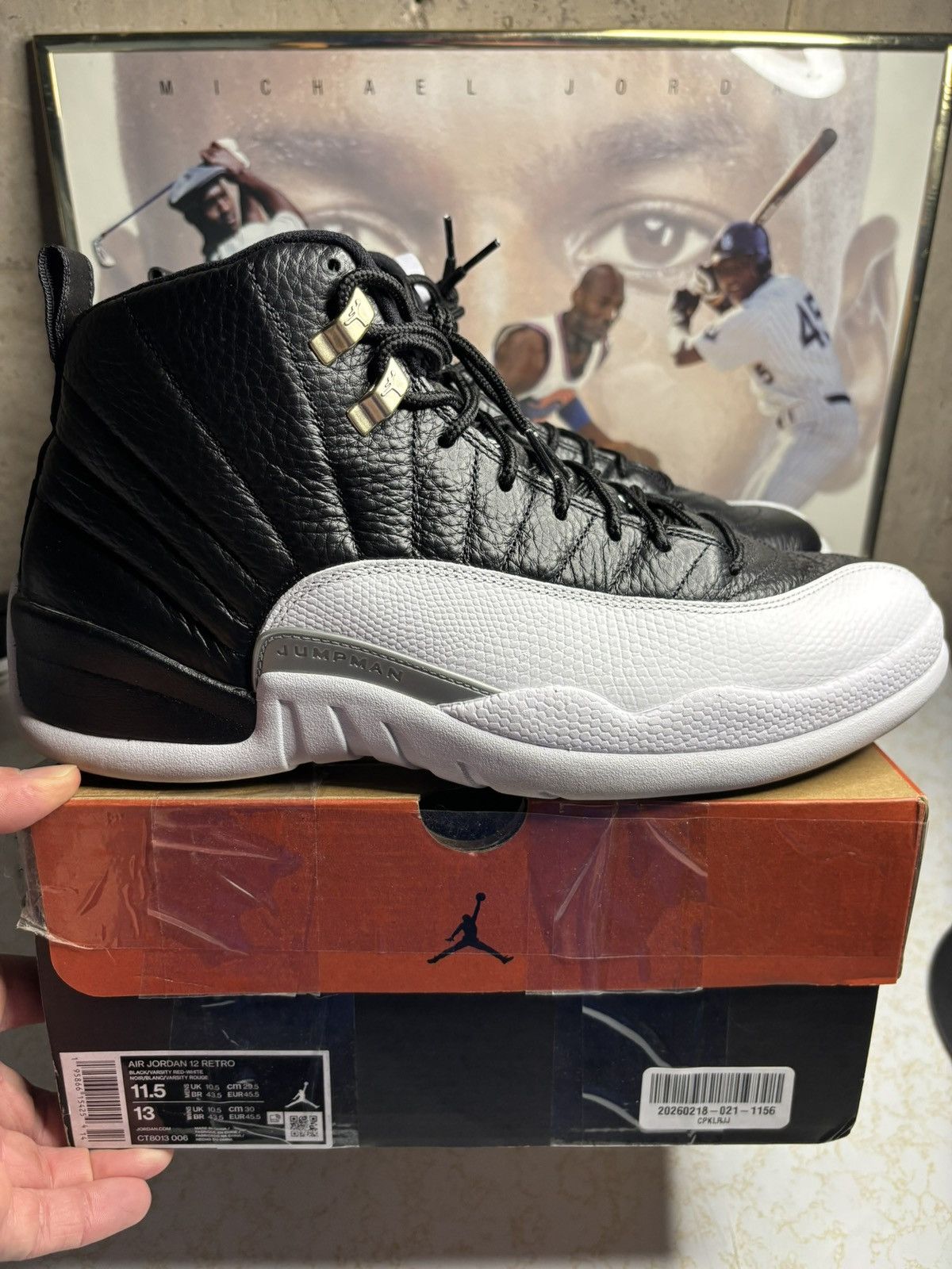 Jordan Brand Air Jordan 12 Retro playoff Size US 11.5 / EU 44-45 - 1 Thumbnail