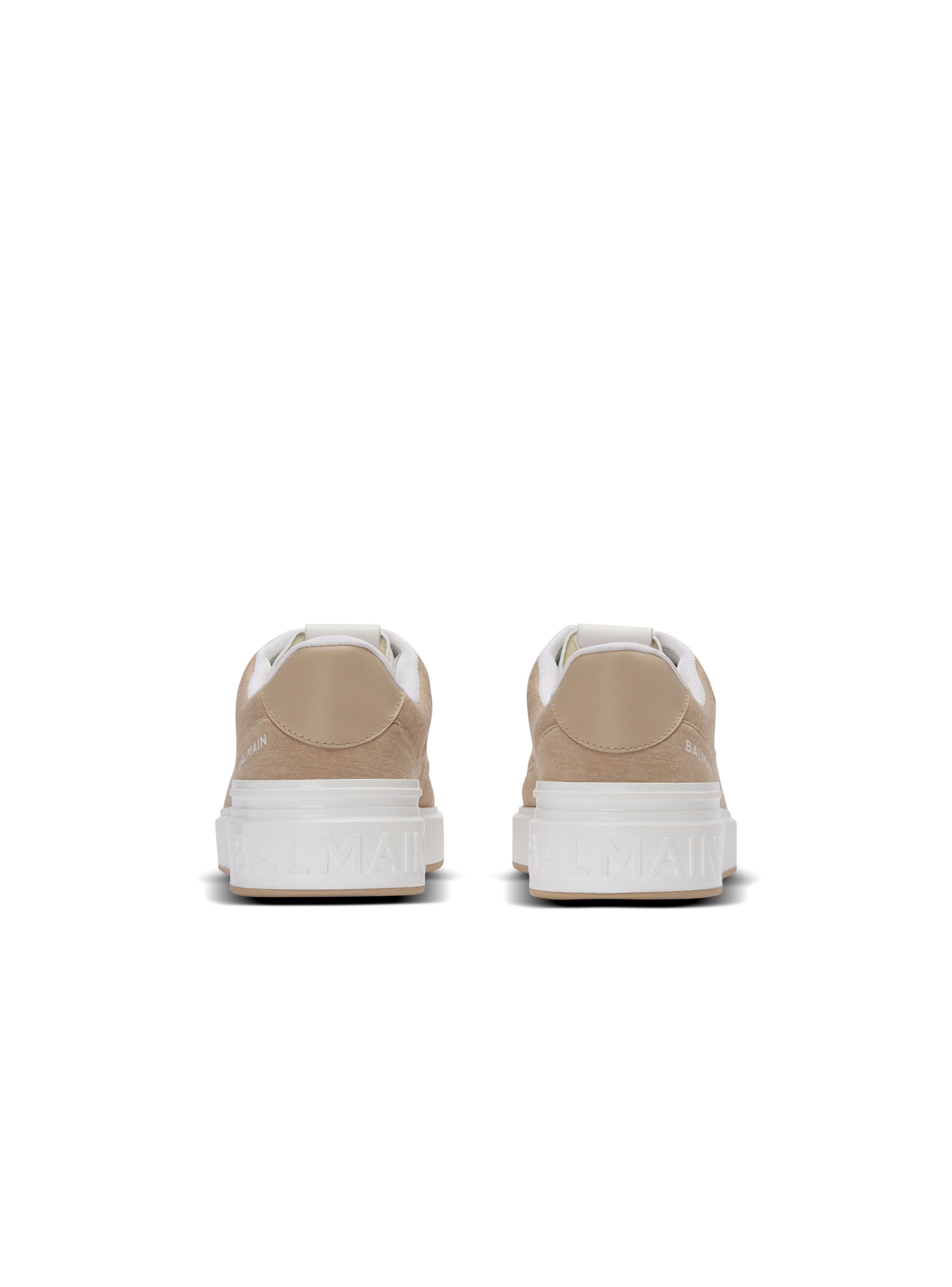 Balmain o1s1wg110925 B Court Skate Sneakers in Beige Size US 5 / IT 35 - 4 Thumbnail