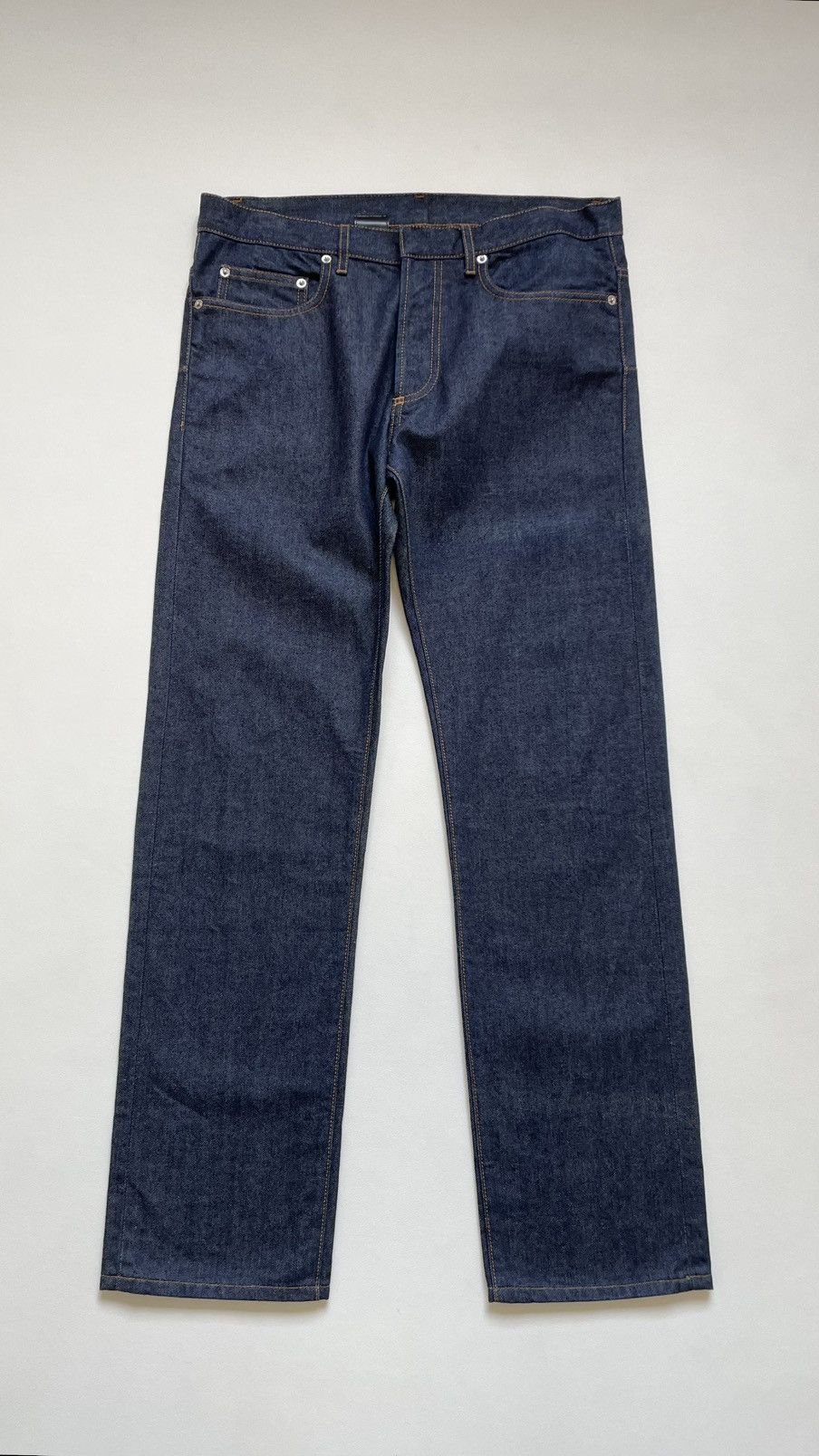 Dior 19cm MII Raw Blue Denim Jeans Size US 32 / EU 48 - 1 Thumbnail