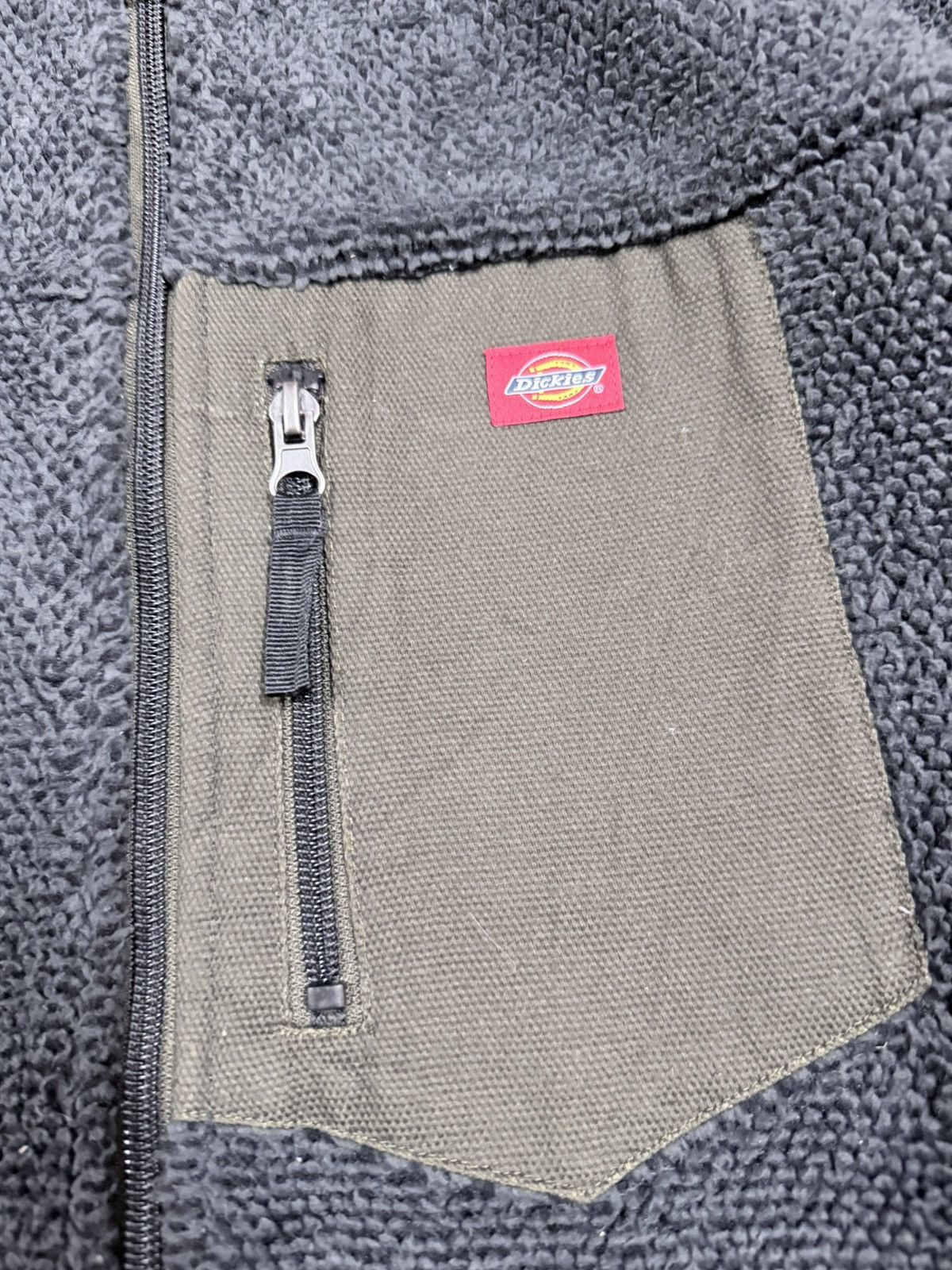 Dickies Vtg💥Dickies Fleece Zipper Hoodies Jacket Size US L / EU 52-54 / 3 - 15 Thumbnail