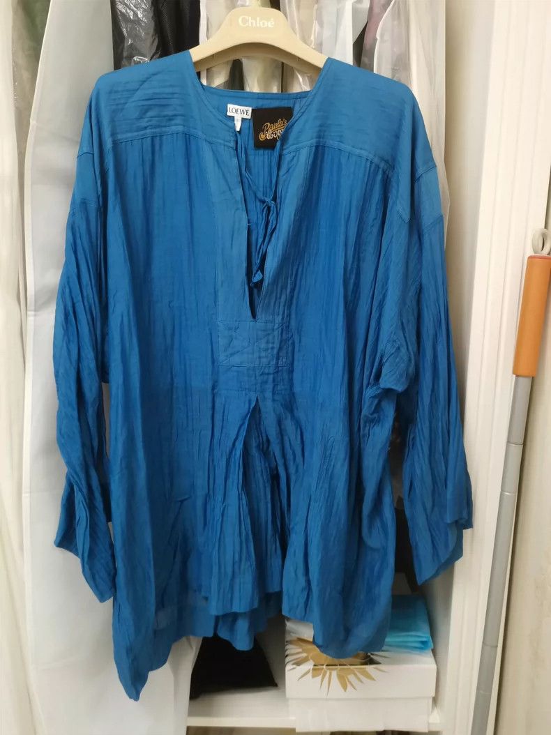 Loewe LOEWE Blue shirt Size S / US 4 / IT 40 - 2 Thumbnail