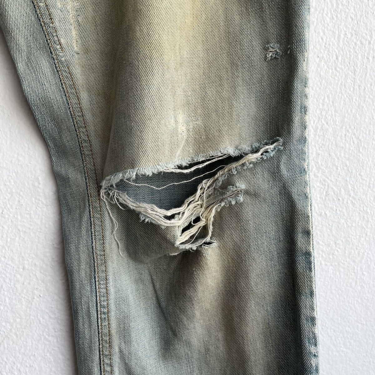Dolce & Gabbana Distressed Runway Dolce & Gabbana Denim Classic 14 Size US 34 / EU 50 - 15 Thumbnail