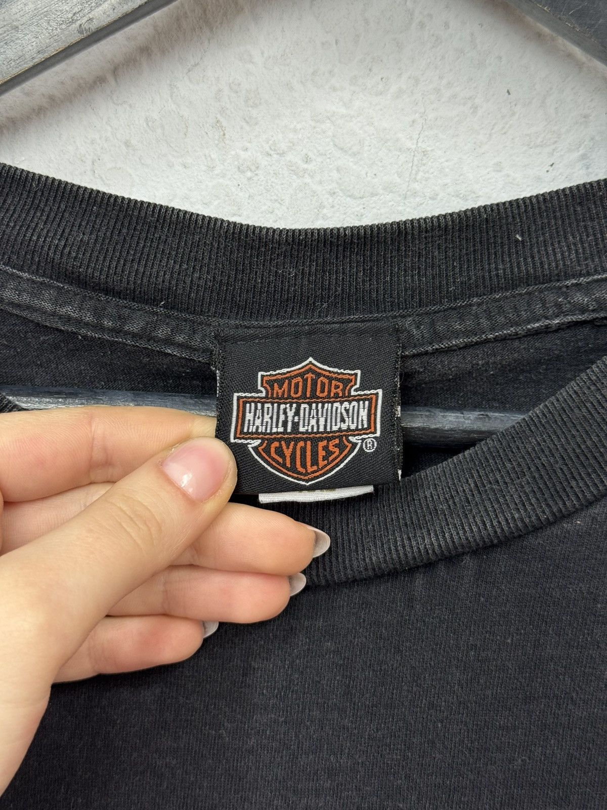 Harley Davidson Vintage T-Shirt Harley Davidson Y2k Rare Motorcycle Jacket Size US XXL / EU 58 / 5 - 4 Thumbnail