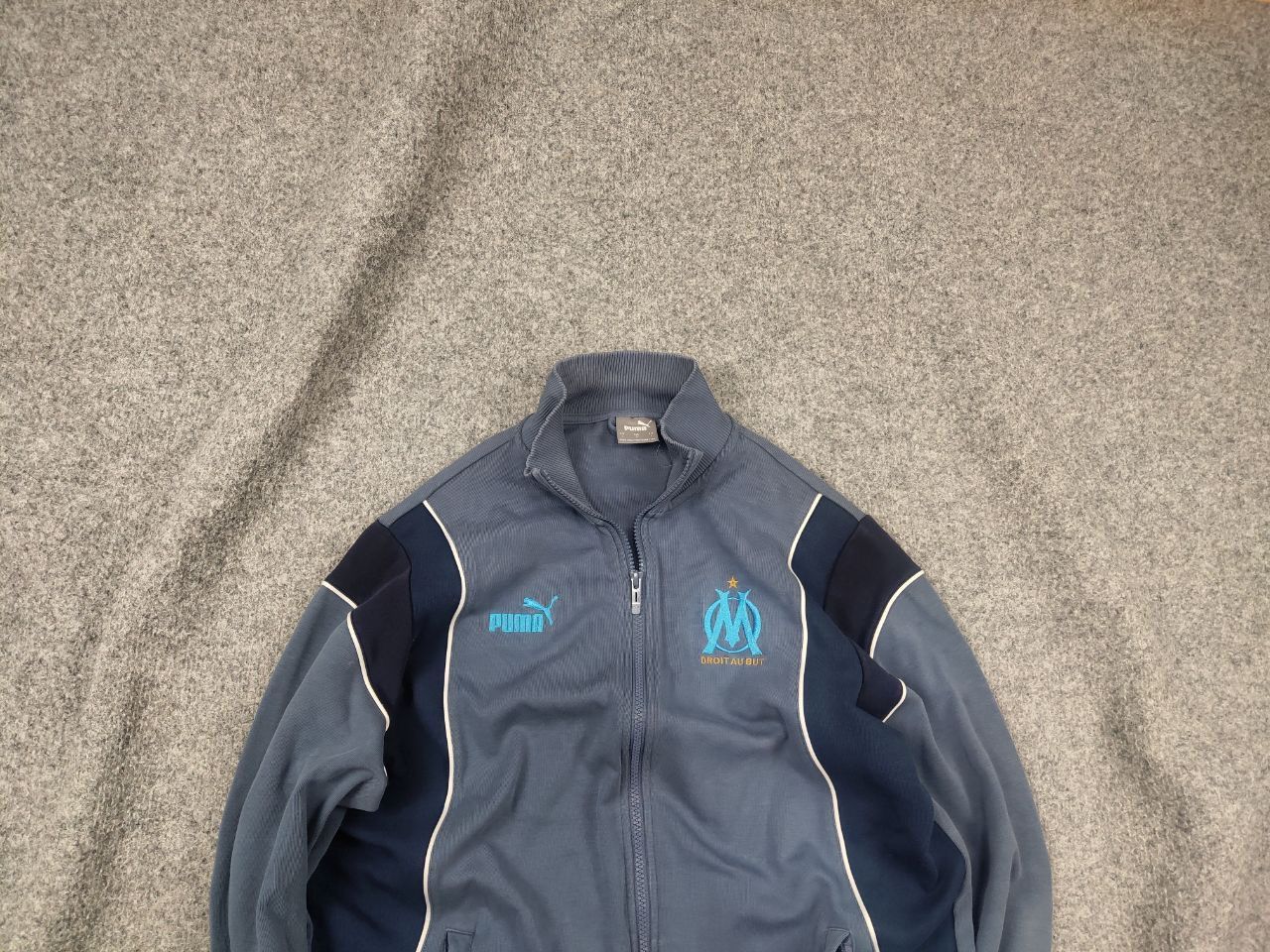 Puma Vintage Puma x Olympique Marseille Logo Zip track Jacket Size US L / EU 52-54 / 3 - 1 Thumbnail