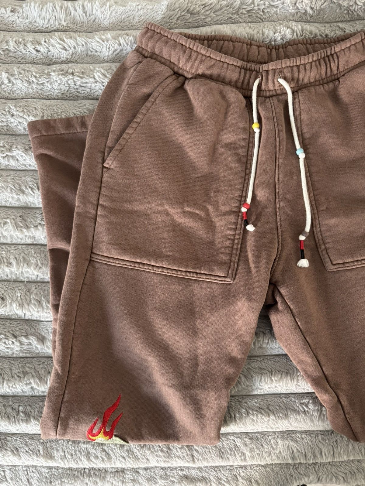 Nike × Travis Scott cactus jack travis scott jordan fleece pants archaeo nike Size US 30 / EU 46 - 9 Thumbnail