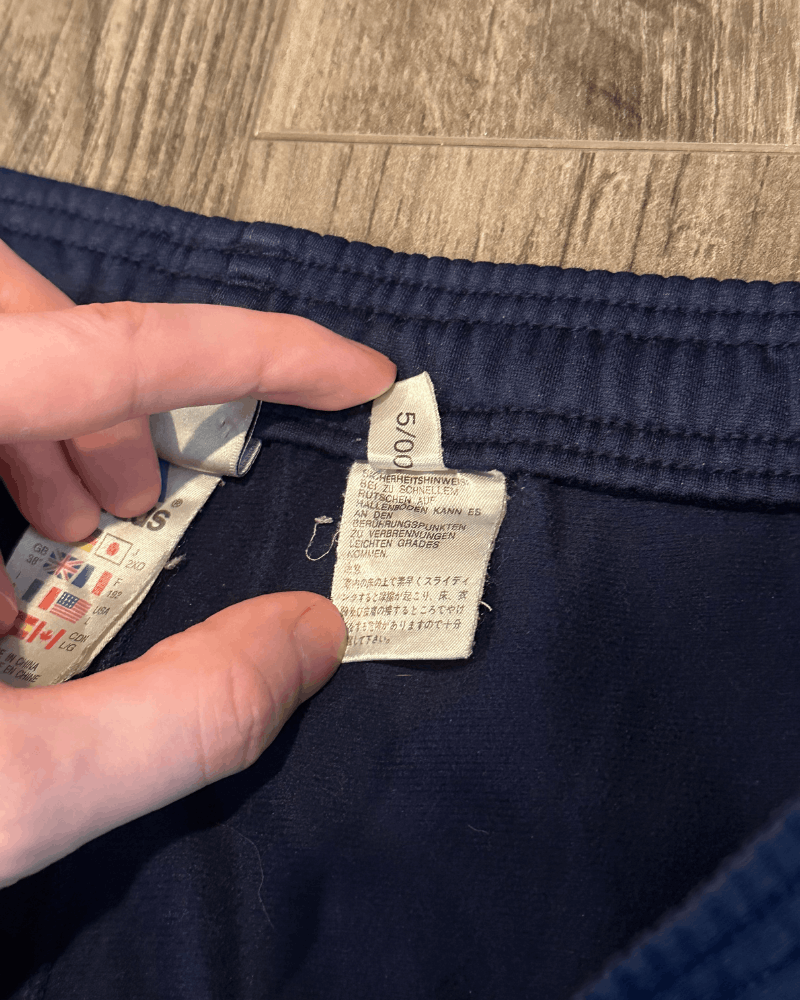 Adidas Vintage Y2K 2000 Adidas Blue Track Pants - Size Large Size US 38 / EU 54 - 8 Thumbnail
