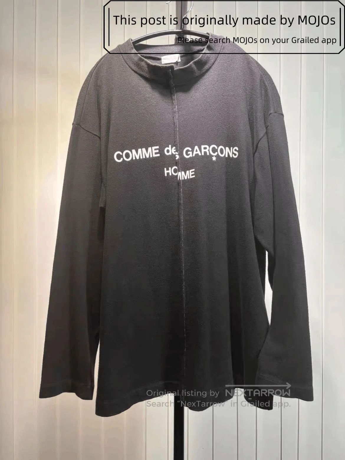Comme Des Garcons Homme Split Logo | Grailed