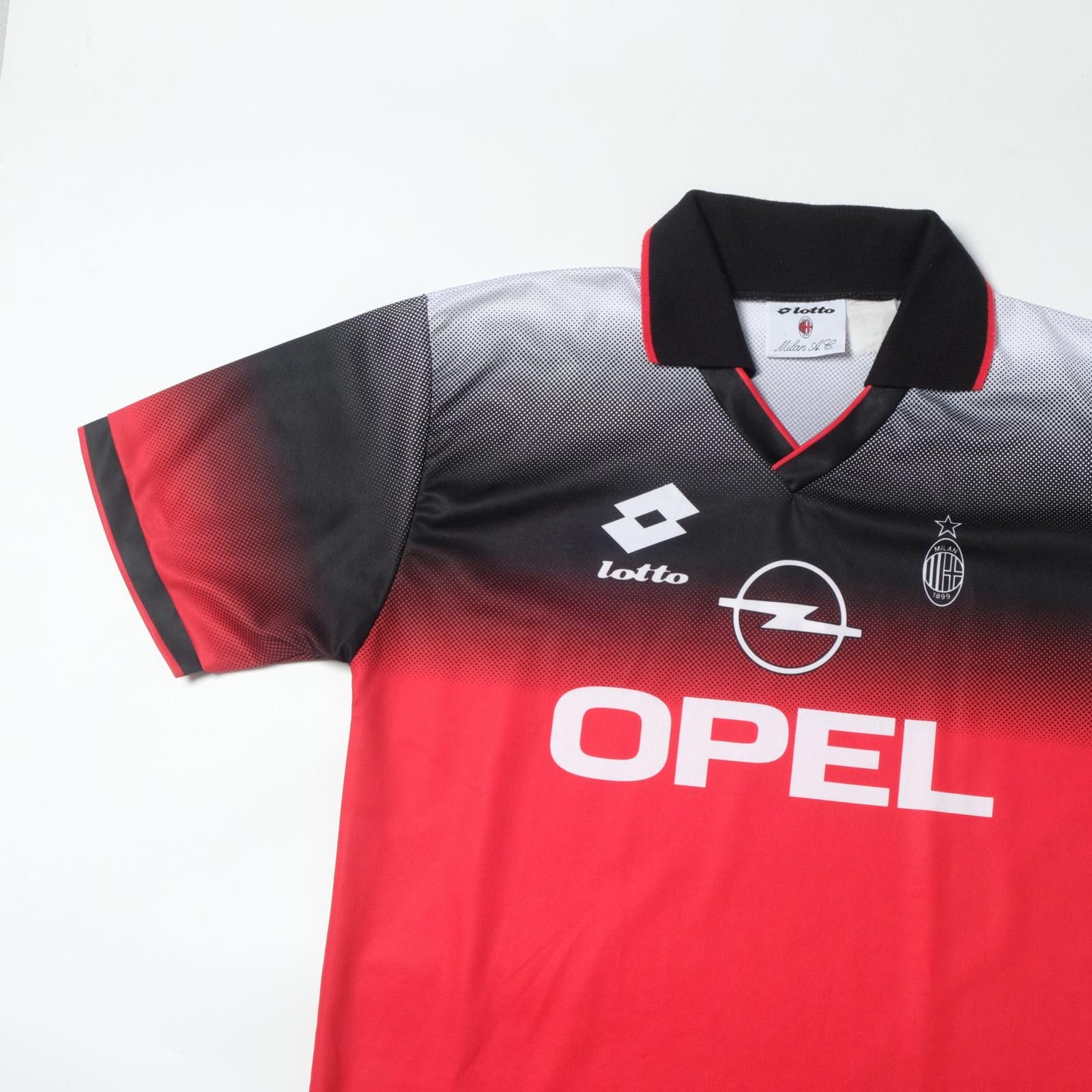 Lotto Sport 1996/97 AC Milan Training Shirt Lotto (L/XL) Size US L / EU 52-54 / 3 - 3 Thumbnail