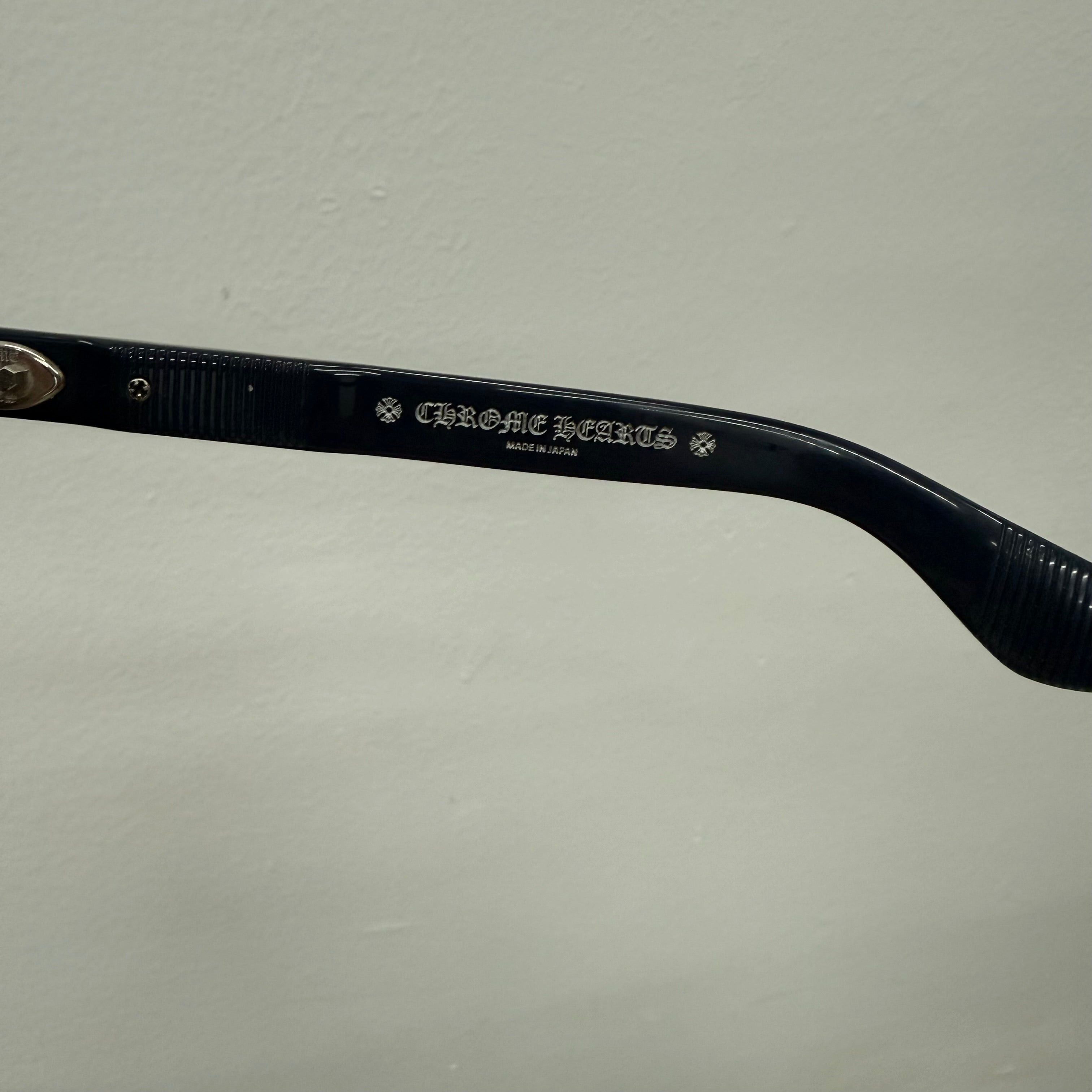 Chrome Hearts Chrome Hearts “Pen 15” Blue Glasses Clear Frames Size ONE SIZE - 5 Thumbnail