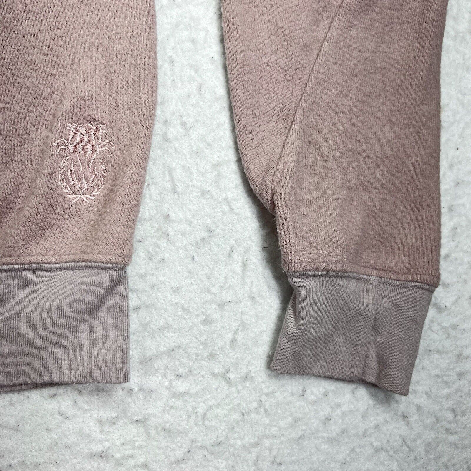 Wildfox Wildfox Sweater Pullover V Neck Mauve Pink Polyester Blend Size S / US 4 / IT 40 - 4 Thumbnail