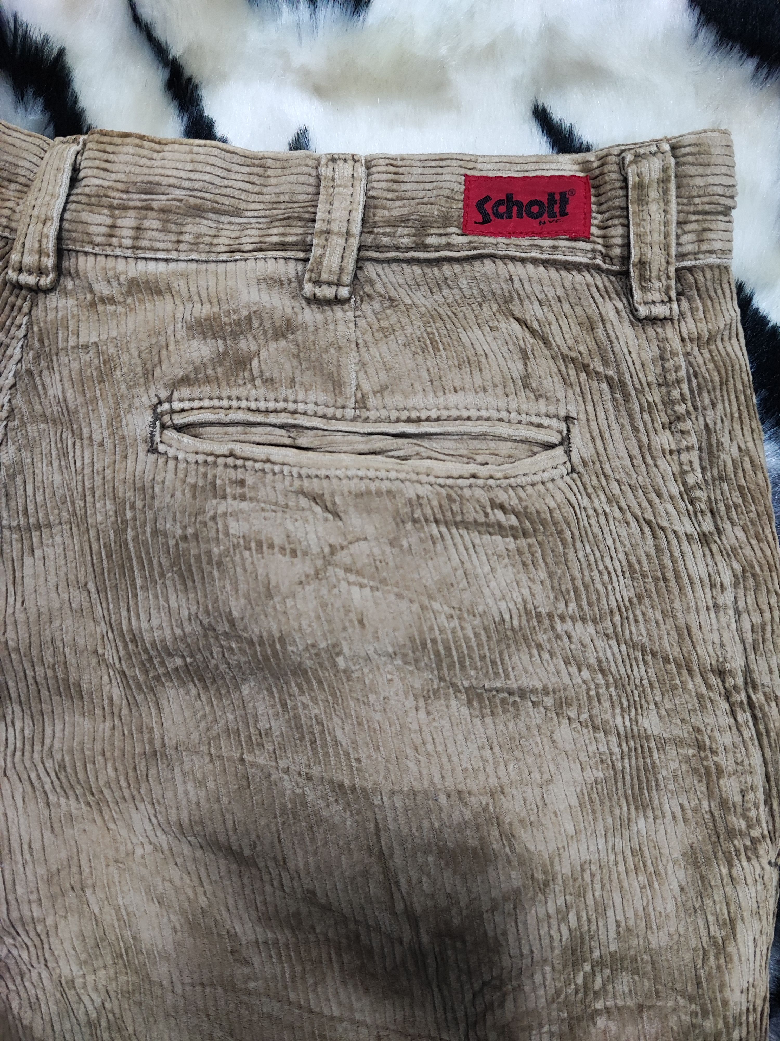Schott × Vintage Schott Trousers Combat Pants Size US 30 / EU 46 - 16 Thumbnail