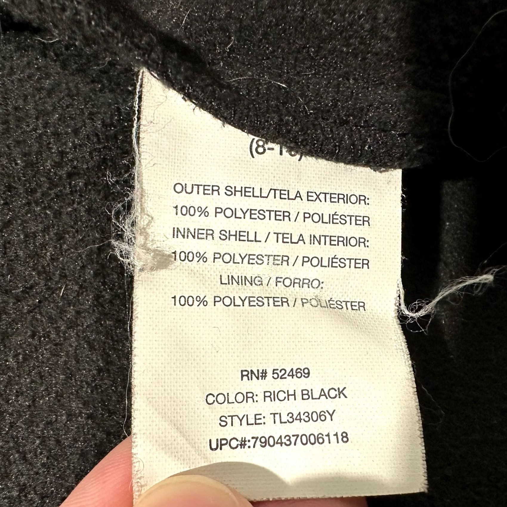 Vintage VINTAGE FreeTech Jacket Womens M Black Softshell Lined Full Zip Hooded Water Resistant GUC Regular Fit Outdoor Mens Womens Boys Girls Size M / US 6-8 / IT 42-44 - 6 Thumbnail