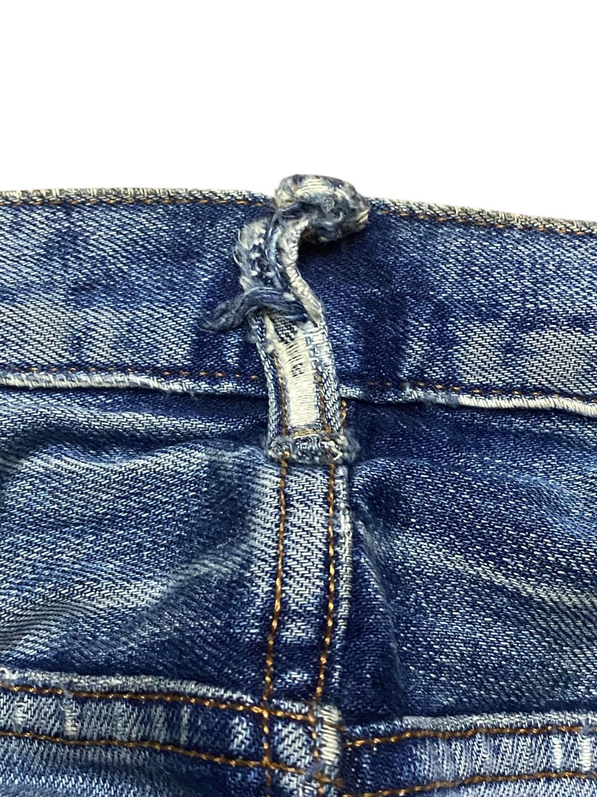 Vintage Vintage Gu Jeans Mud Wash Distressed Loose Jeans Size US 36 / EU 52 - 11 Thumbnail