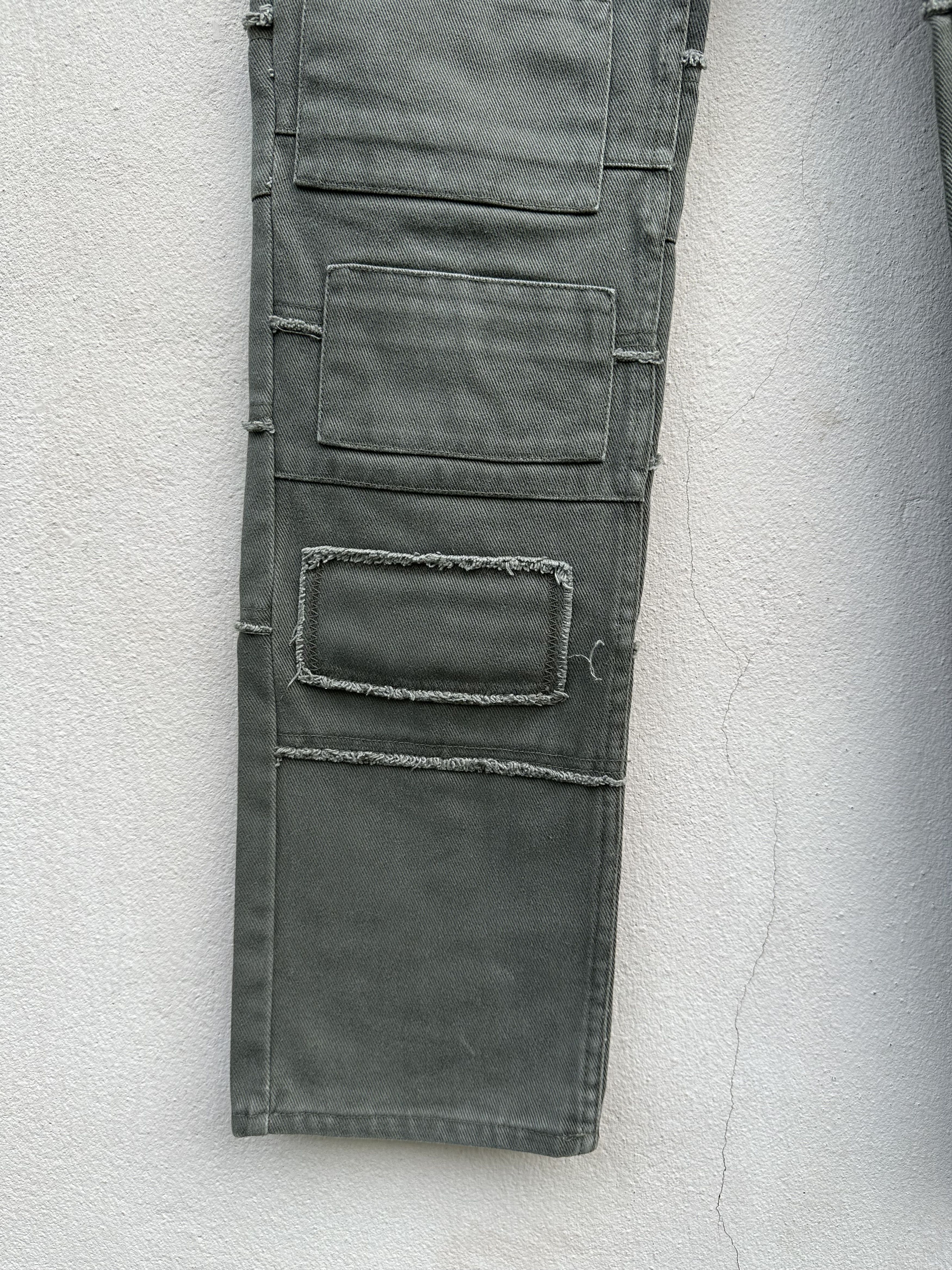 Hysteric Glamour Vintage World Wide Love Patchwork Hagi Denim Jeans Size US 29 - 8 Thumbnail