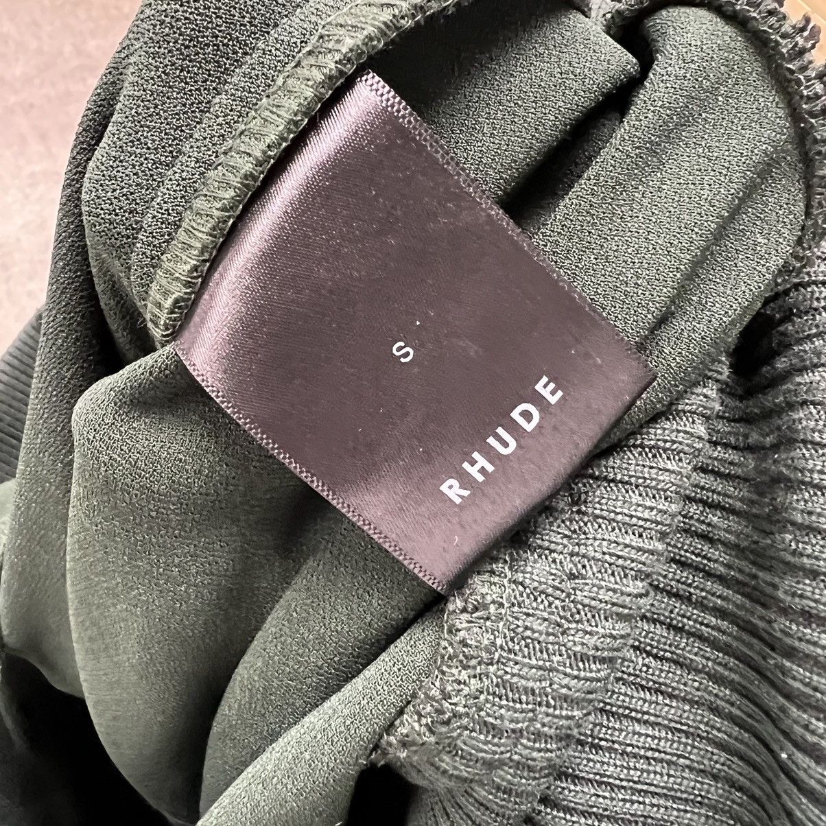 Rhude Rhude track Rhude Forest Green college logo Track Jacket Size US S / EU 44-46 / 1 - 4 Thumbnail