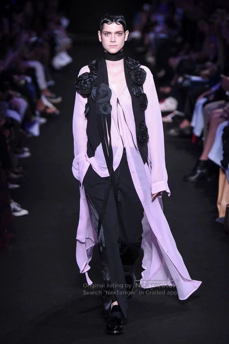 Ann Demeulemeester Ann Demeulemeester Silk Rose Vest. Size US XS / EU 42 / 0 - 8 Thumbnail