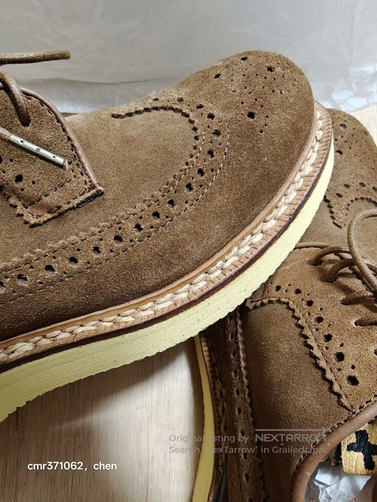 Visvim visvim 13ss Spot Patrician WT Folk Brogue. Size US 8 / EU 41 - 6 Thumbnail