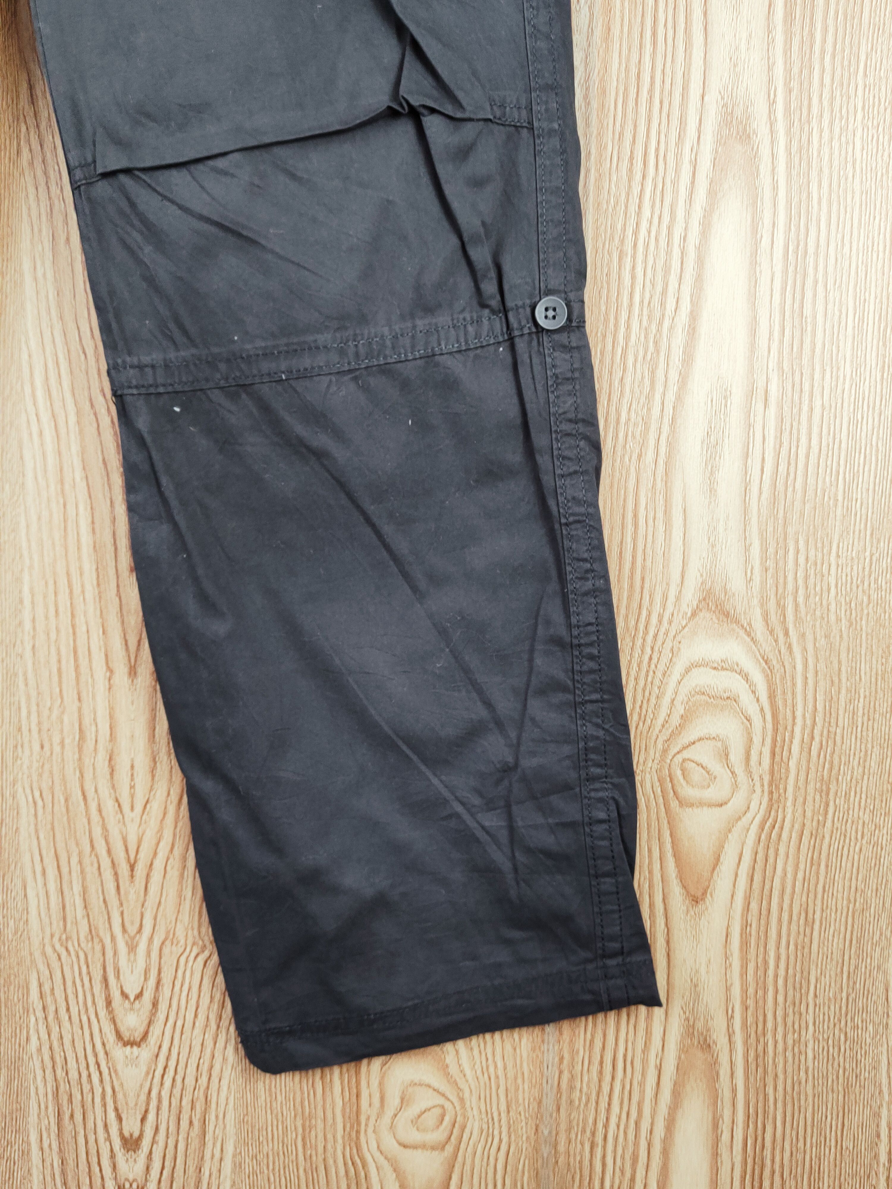 Japanese Brand Japanese Brand Black Multipocket Tactical Cargo Pants #W837 Size US 33 - 6 Thumbnail