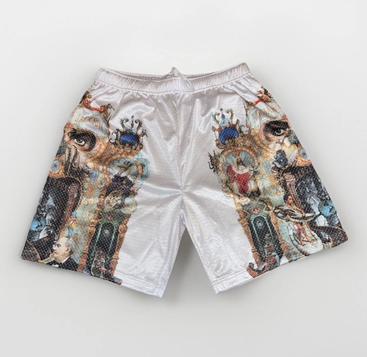 Supreme Michael Jackson Dangerous Mesh Short White SizeSmall