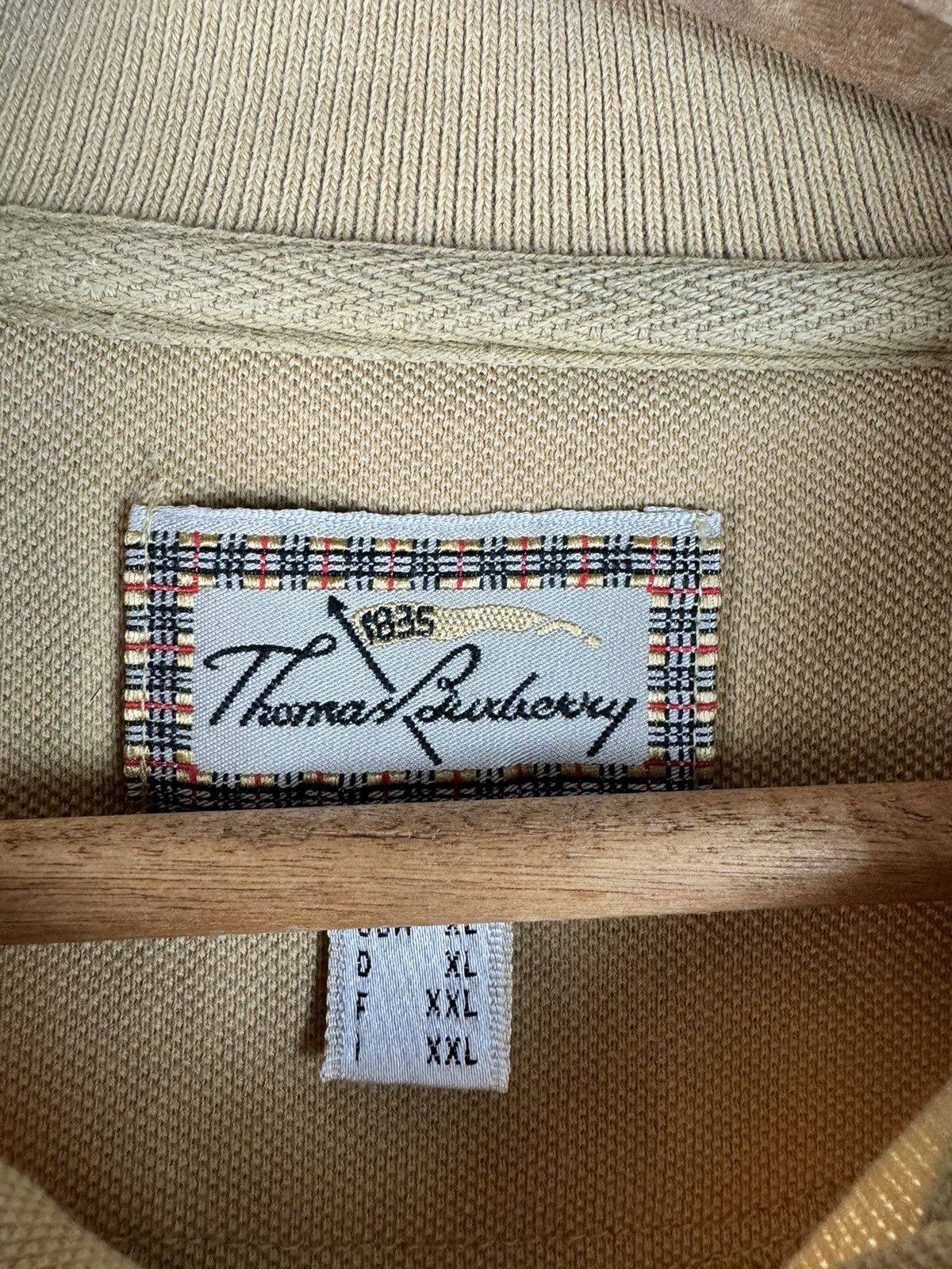 Burberry Thomas Burberry Vintage Polo Size US L / EU 52-54 / 3 - 3 Thumbnail