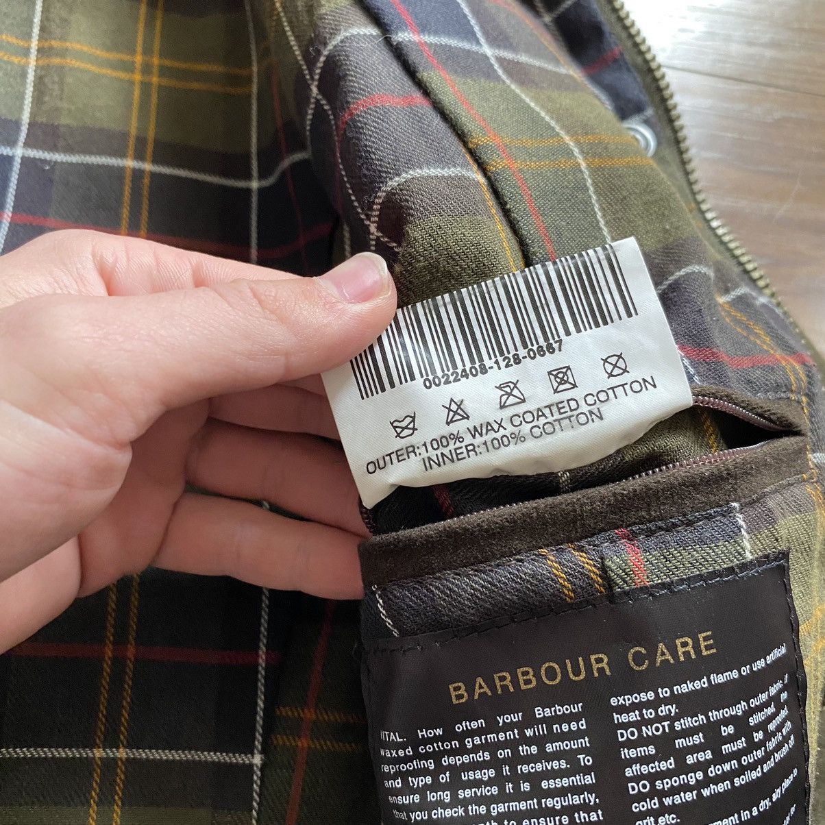 Barbour Vintage Barbour Green Womens Utility Waxed Jacket Size Uk 16 Size XL / US 12-14 / IT 48-50 - 10 Thumbnail