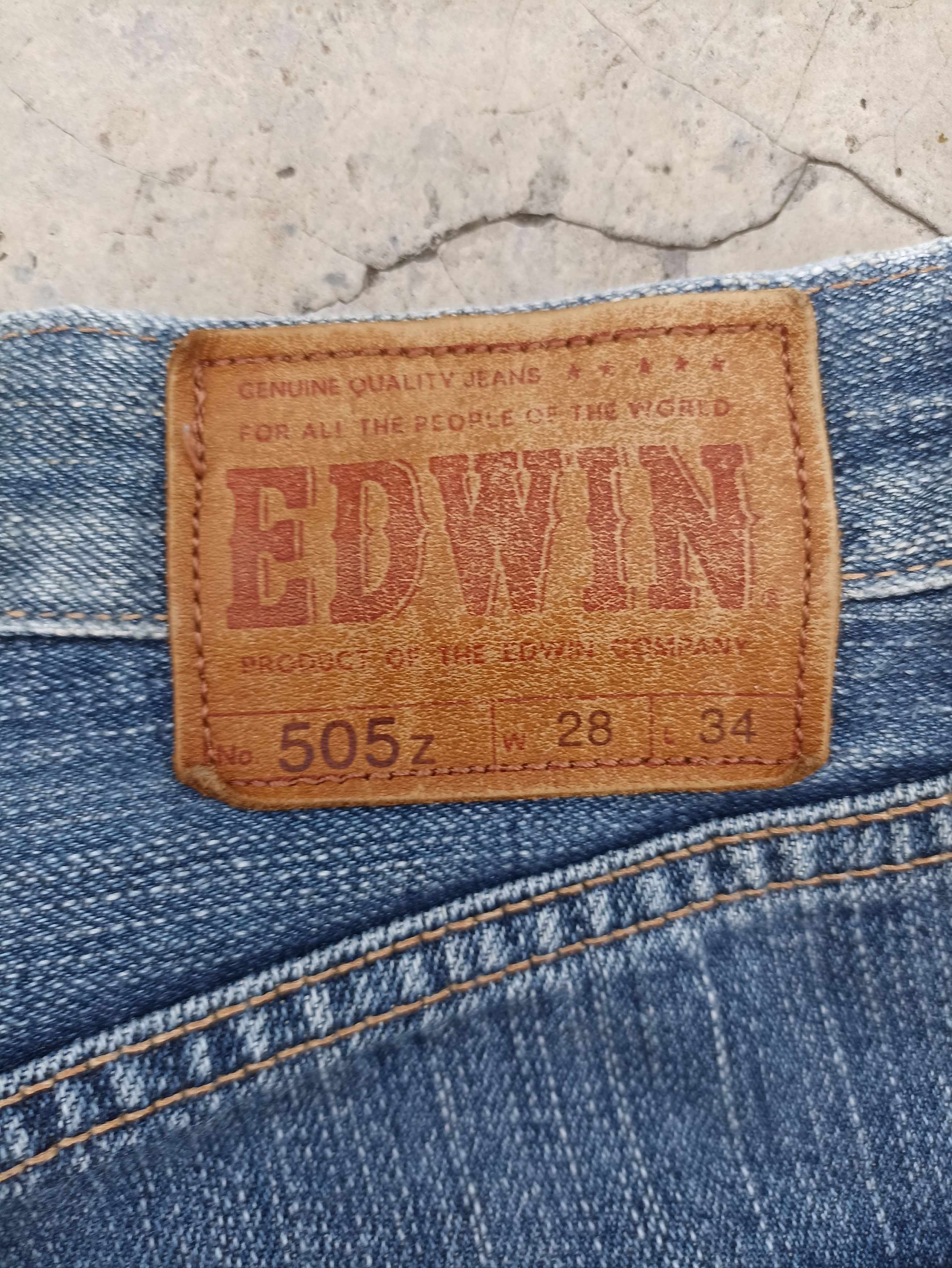 Beauty Beast Flare Vintage Edwin Jeans Edwin 505Z distressed 28x31 Size US 28 / EU 44 - 6 Thumbnail