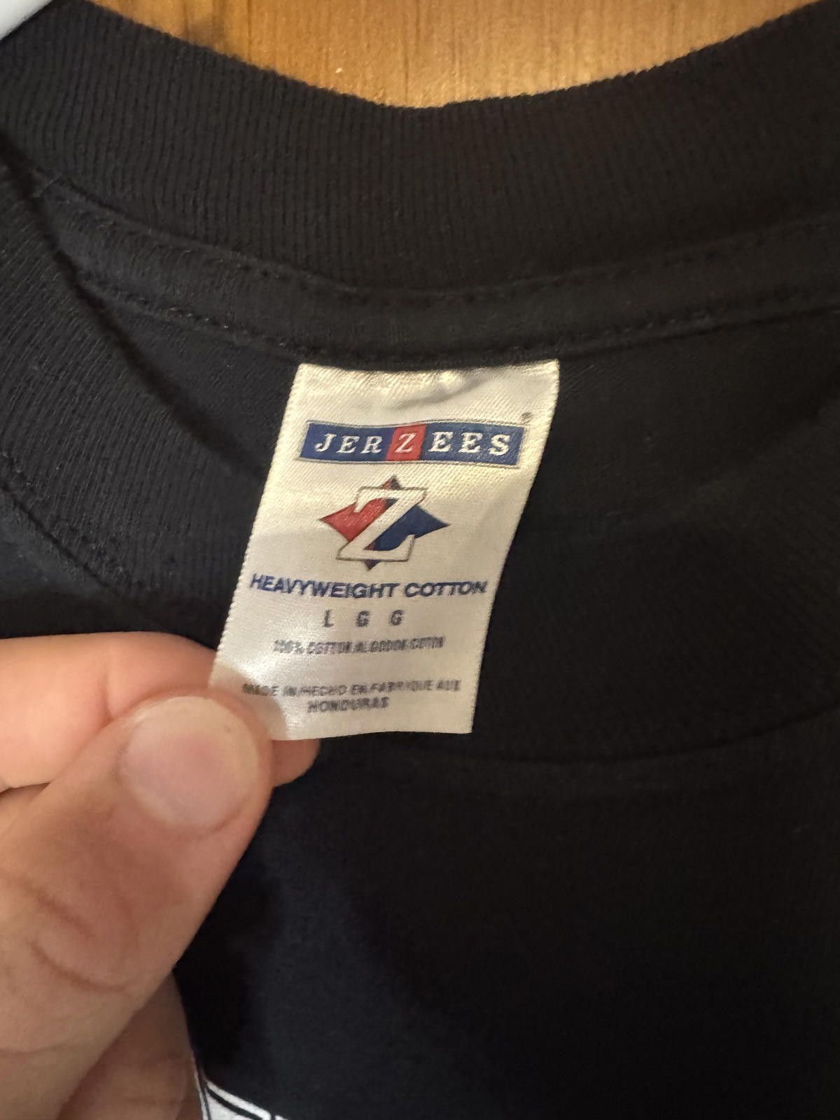 Jerzees Jerzees Heavyweight Cotton White Sox Mens T-Shirt Large Size US L / EU 52-54 / 3 - 3 Thumbnail