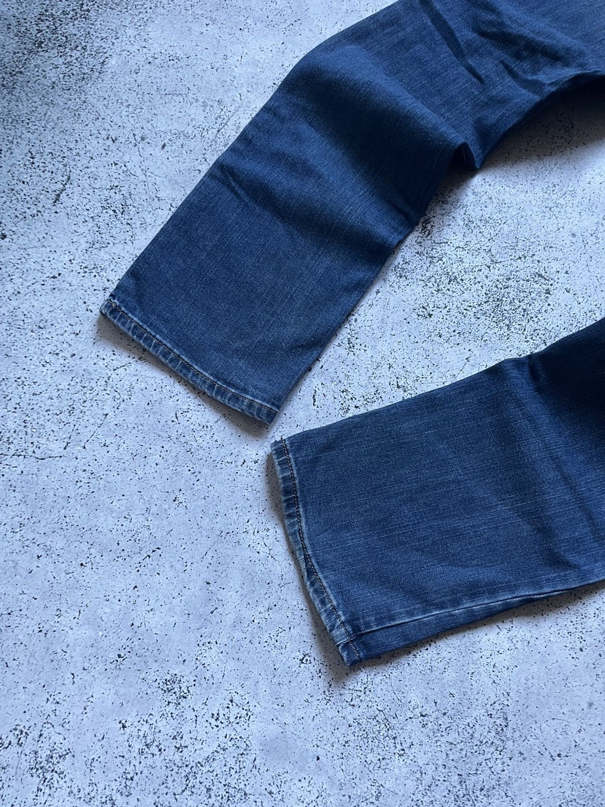 Armani × Vintage Vintage Armani Jeans Denim Metallic Logo Y2K USA Size US 34 / EU 50 - 4 Thumbnail