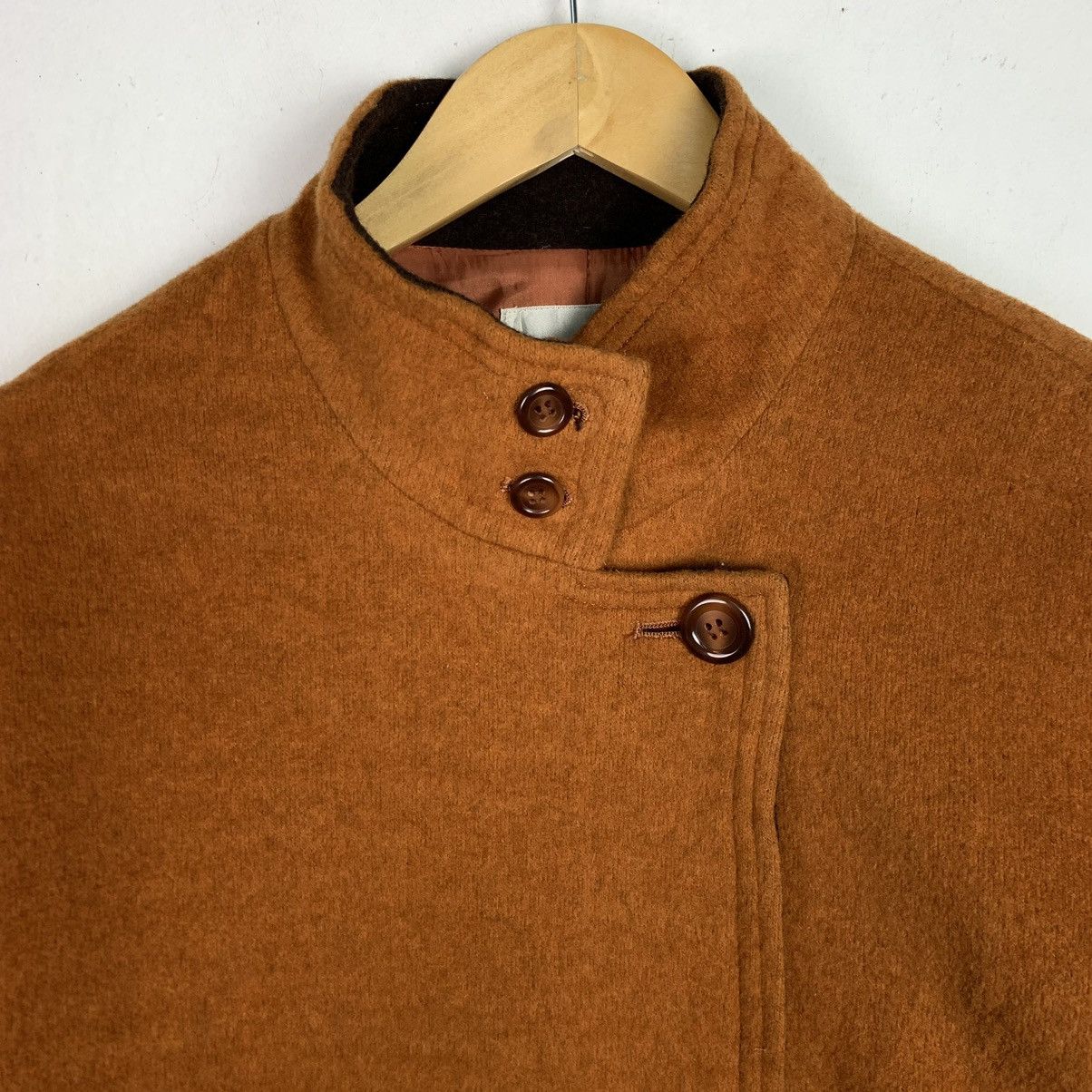 Japanese Brand × Vintage Vintage Japanese Brand Wool Coat Size US XXL / EU 58 / 5 - 2 Thumbnail