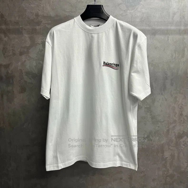Balenciaga Balenciaga White Coke Logo Short Sleeve Tee. Size US XS / EU 42 / 0 - 1 Thumbnail