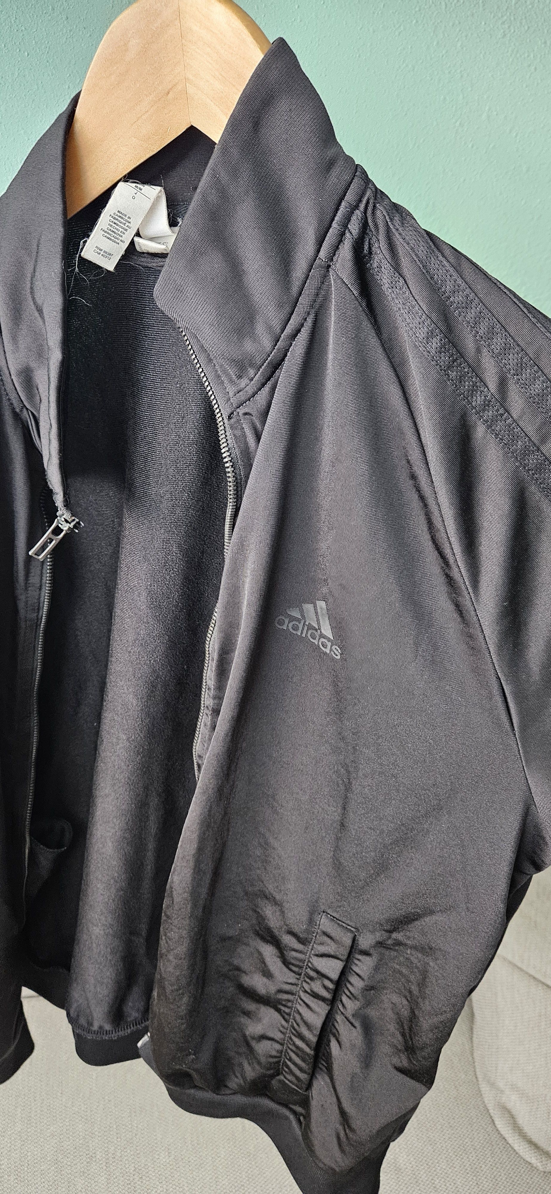 Adidas Adidas Zip Up Size US M / EU 48-50 / 2 - 2 Thumbnail