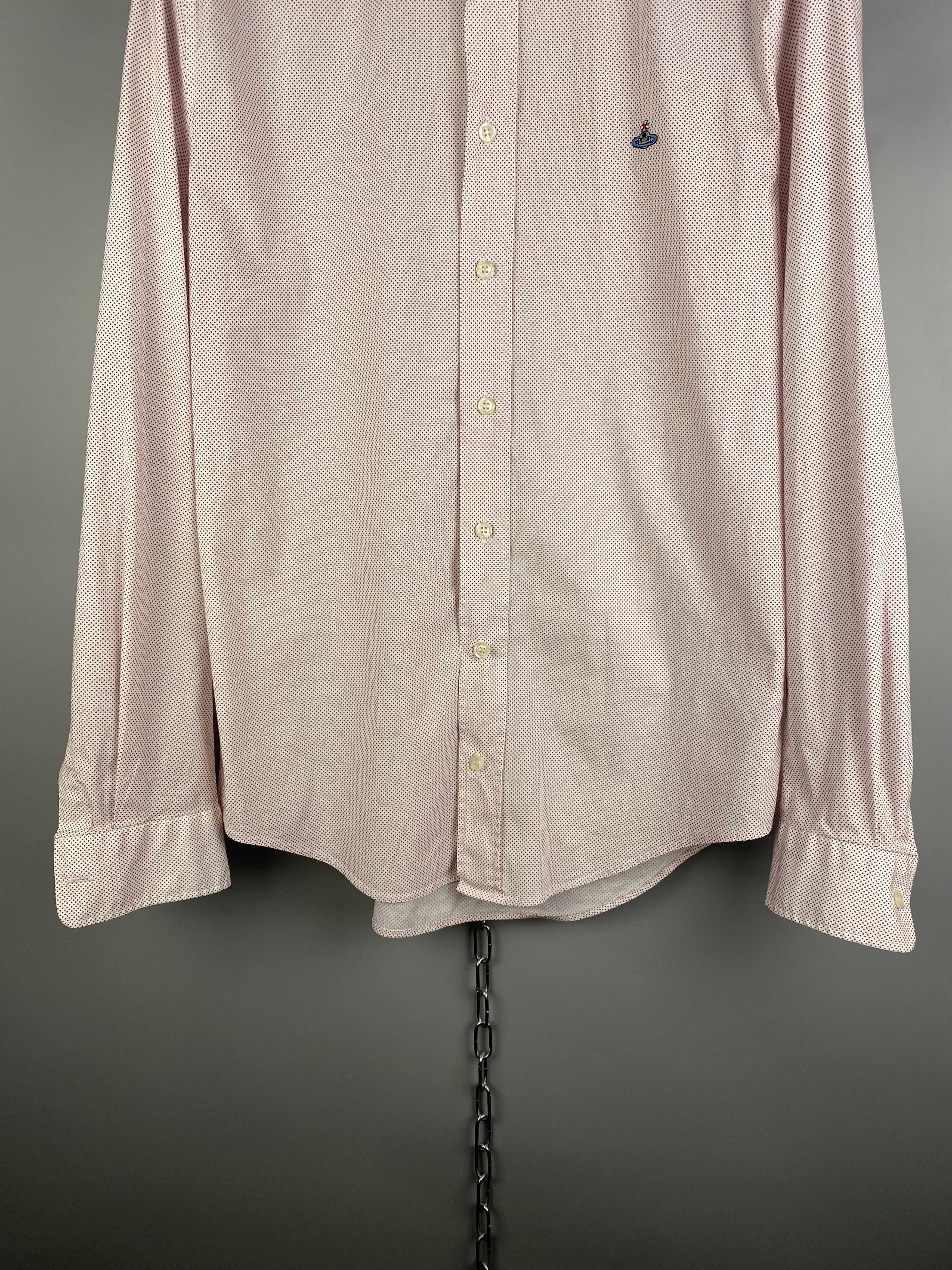Vivienne Westwood Vivienne Westwood Cottob Luxury Long Sleeve Shirt Size US L / EU 52-54 / 3 - 4 Thumbnail