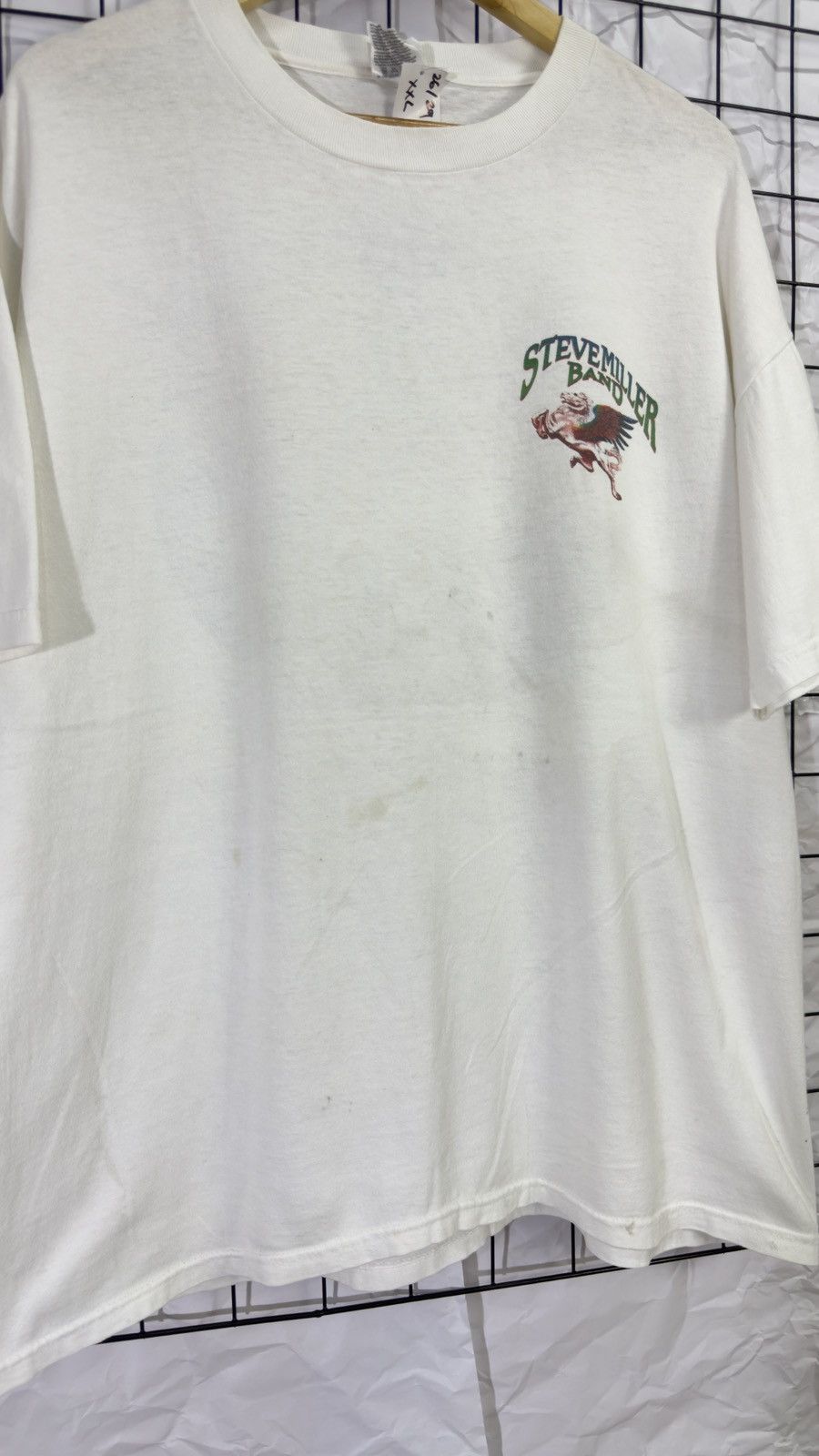 Band Tees Vintage 1998 steve miller tour band tee shirt Size US XXL / EU 58 / 5 - 8 Thumbnail