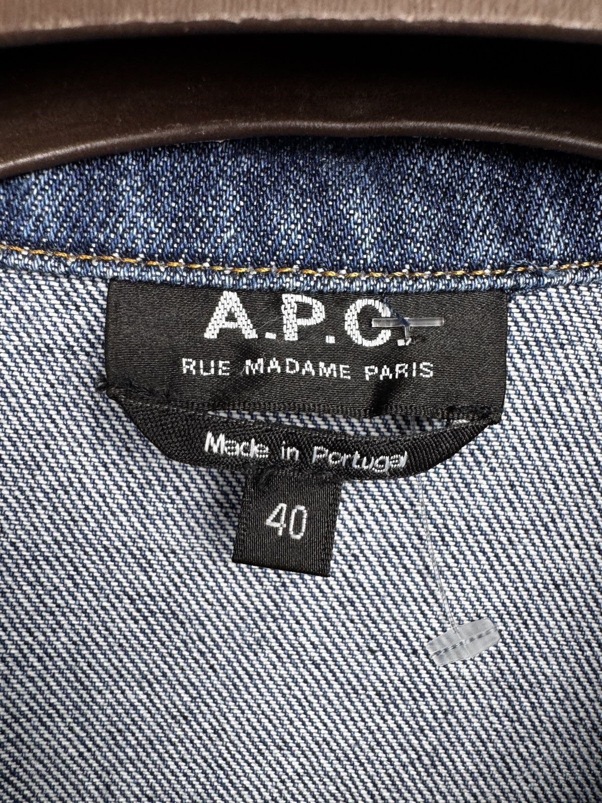 A.P.C. A.P.C Spring Denim Mini Shirt Dress size 40 Size M / US 6-8 / IT 42-44 - 8 Thumbnail