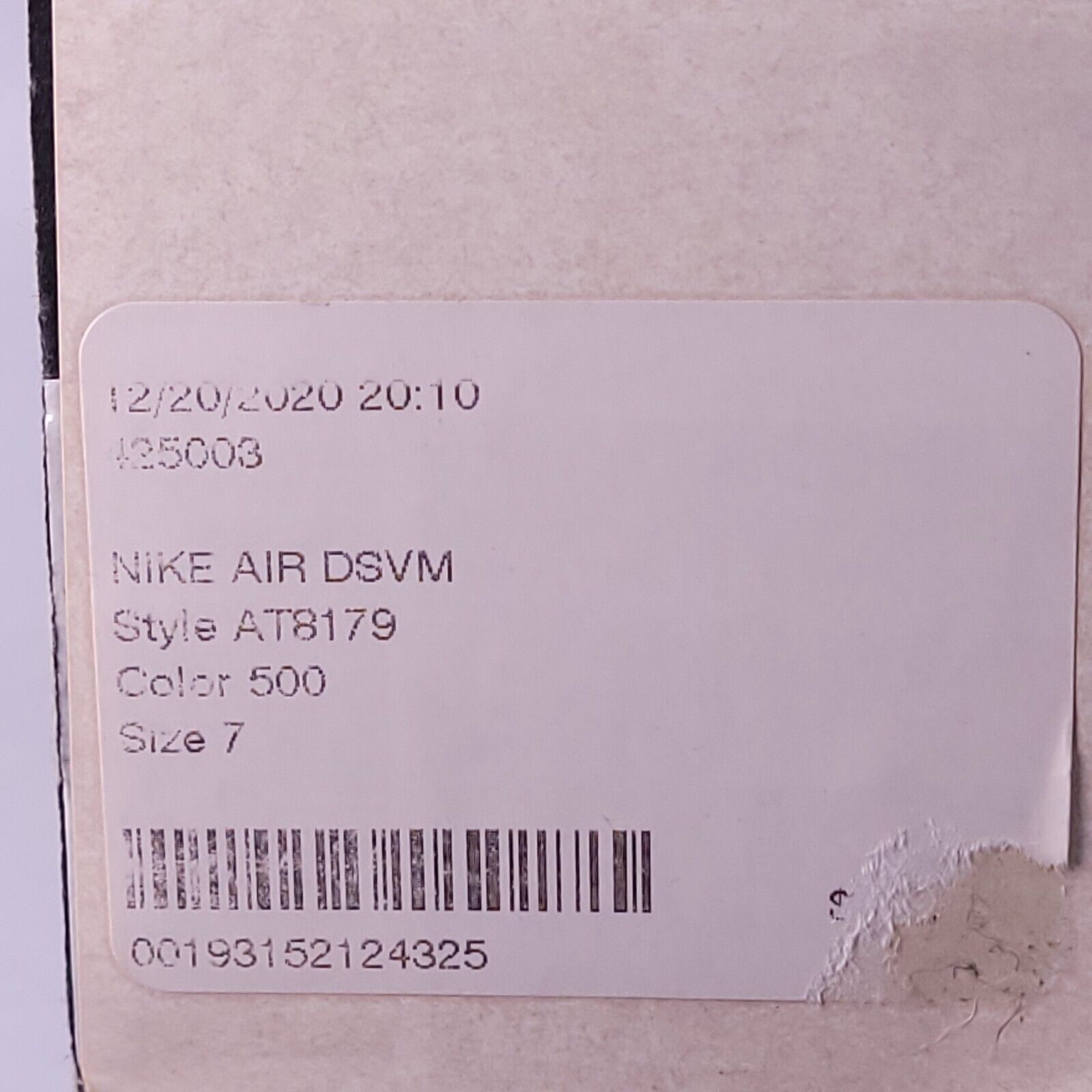 Nike Nike Air DSVM Athletic Shoe Men Size 7 AT8179-500 Blue White Size US 7 / EU 40 - 9 Thumbnail
