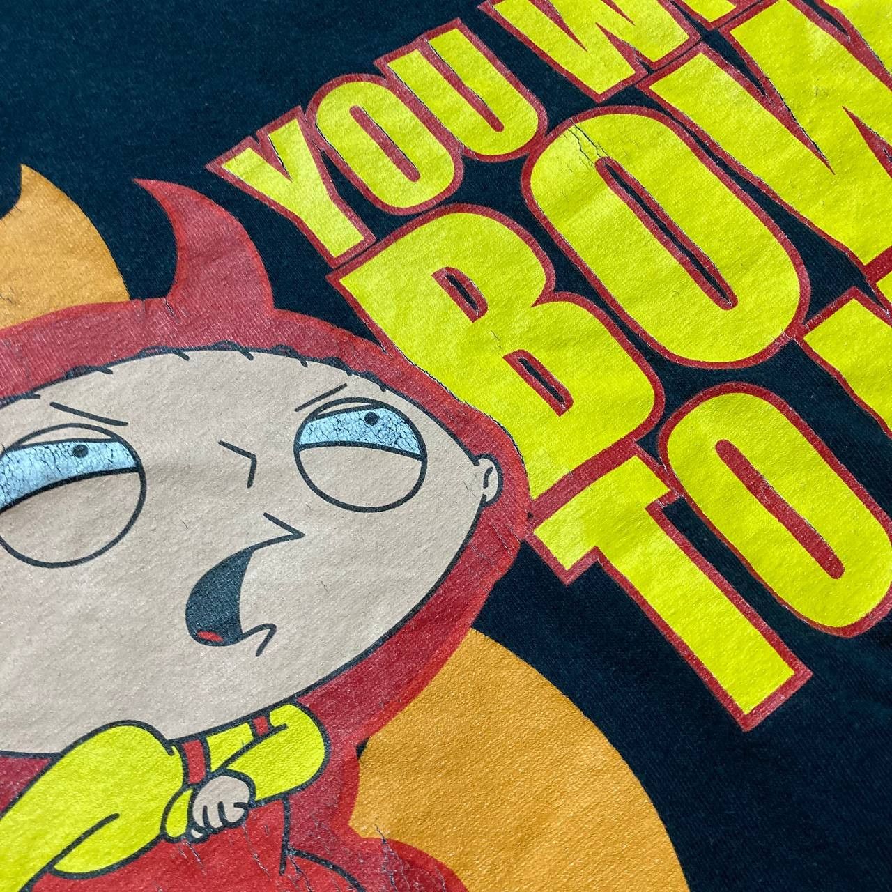 Arts & Science Vintage Family Guy Stewie Cartoon TV Show Movie Size US M / EU 48-50 / 2 - 2 Thumbnail