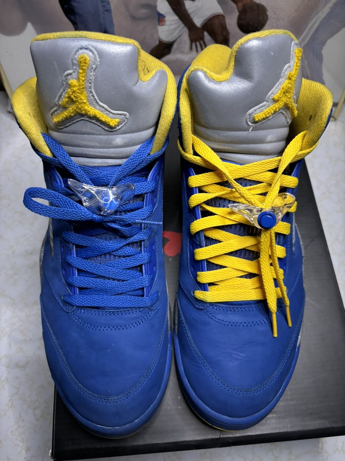 Jordan Brand Jordan Retro 5 ‘Laney’ Size US 12 / EU 45 - 2 Thumbnail