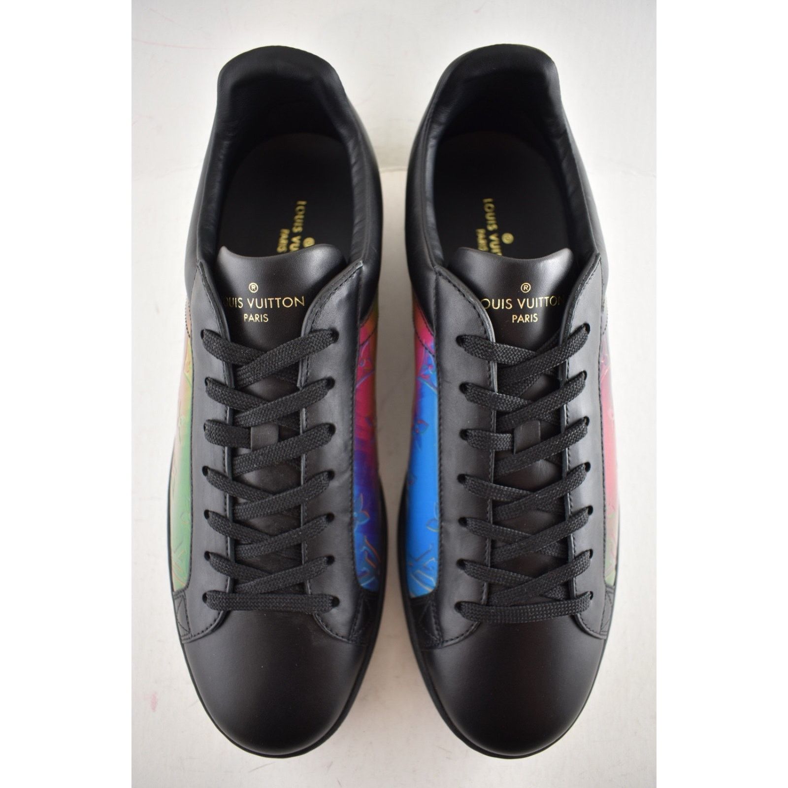 Louis Vuitton Louis Vuitton Luxembourg Prism Black Monogram Logo Low Size US 10 / EU 43 - 7 Thumbnail