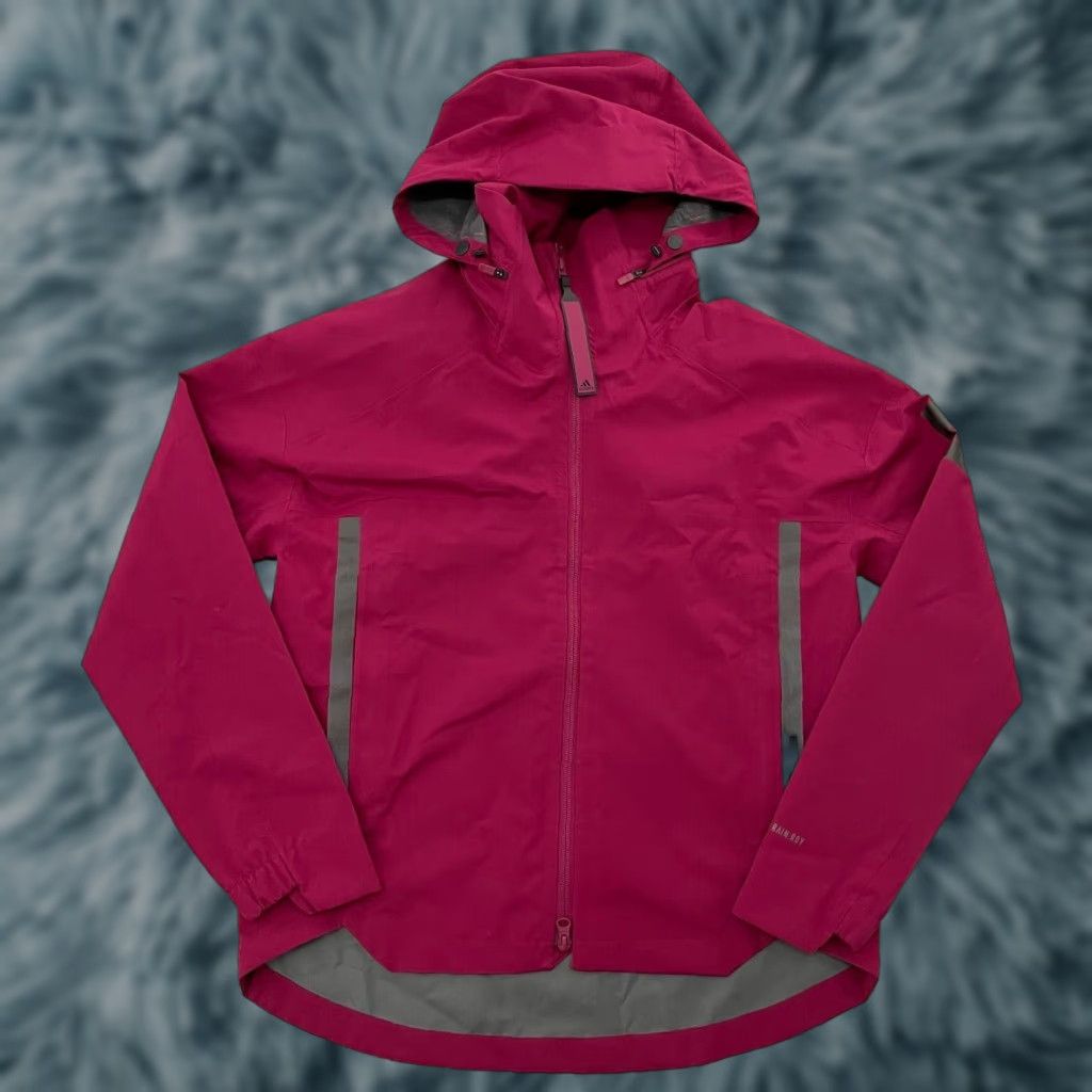 Adidas Adidas Jacket Womens Extra Small Power Berry Myshelter Raincoat Ladies XS NEW (Brand) Size XS / US 0-2 / IT 36-38 - 1 Thumbnail