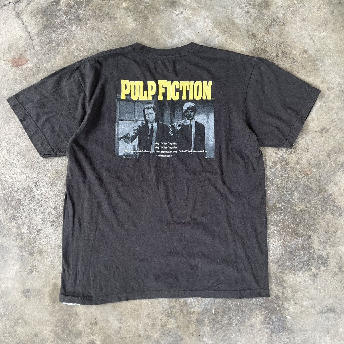 Vintage selling Y2K Gildan Pulp Fiction Promo Tee