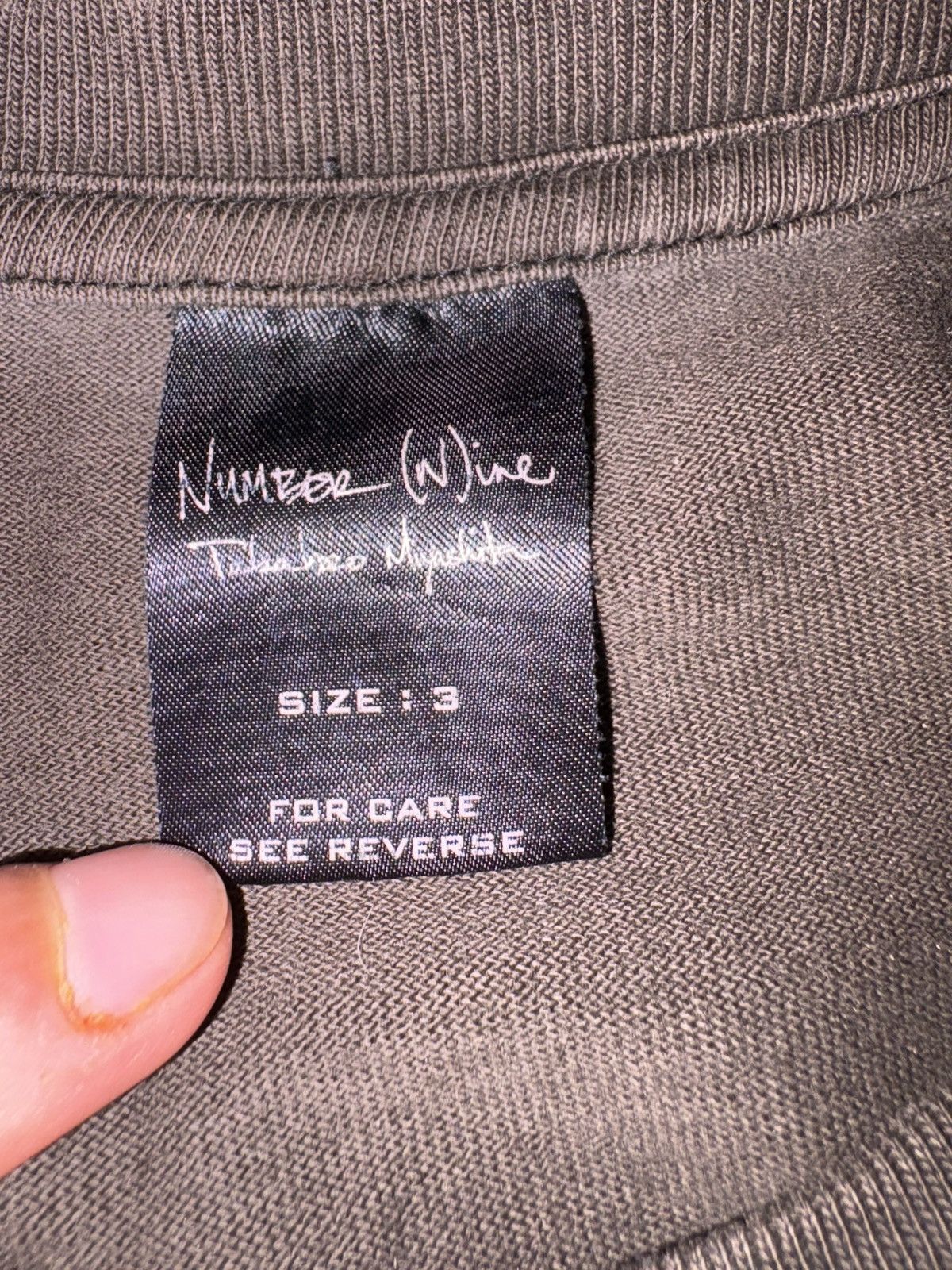 Number (N)ine Number (N)ine Size US M / EU 48-50 / 2 - 3 Thumbnail