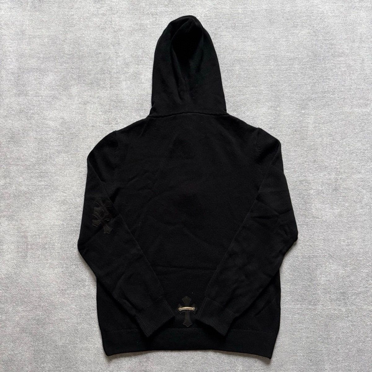 Chrome Hearts Chrome Hearts Cross Patch Cashmere Hoodie Size US S / EU 44-46 / 1 - 3 Thumbnail