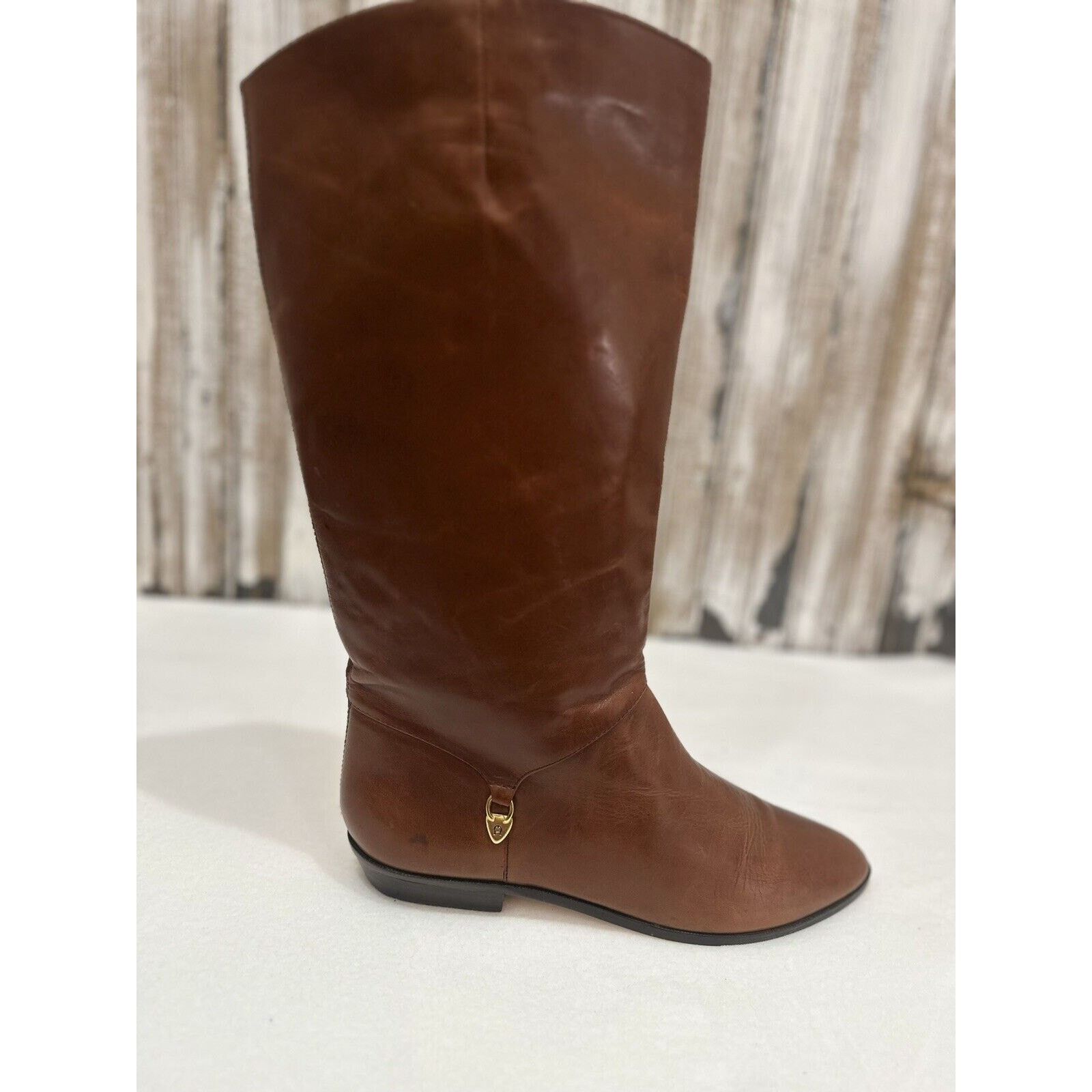 Etienne Aigner Etienne Aigner Leather Riding Boots- Women’s 10M Size US 10 / IT 40 - 1 Thumbnail